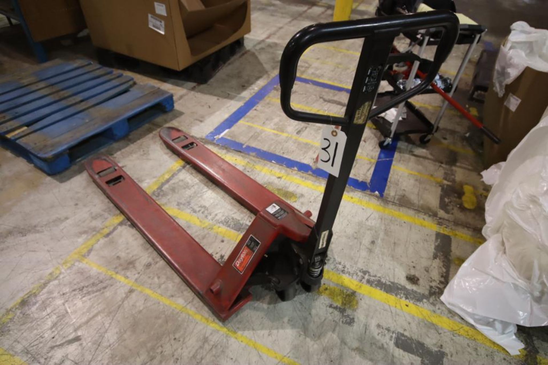 Dayton Pallet Jack 4'x26" Forks