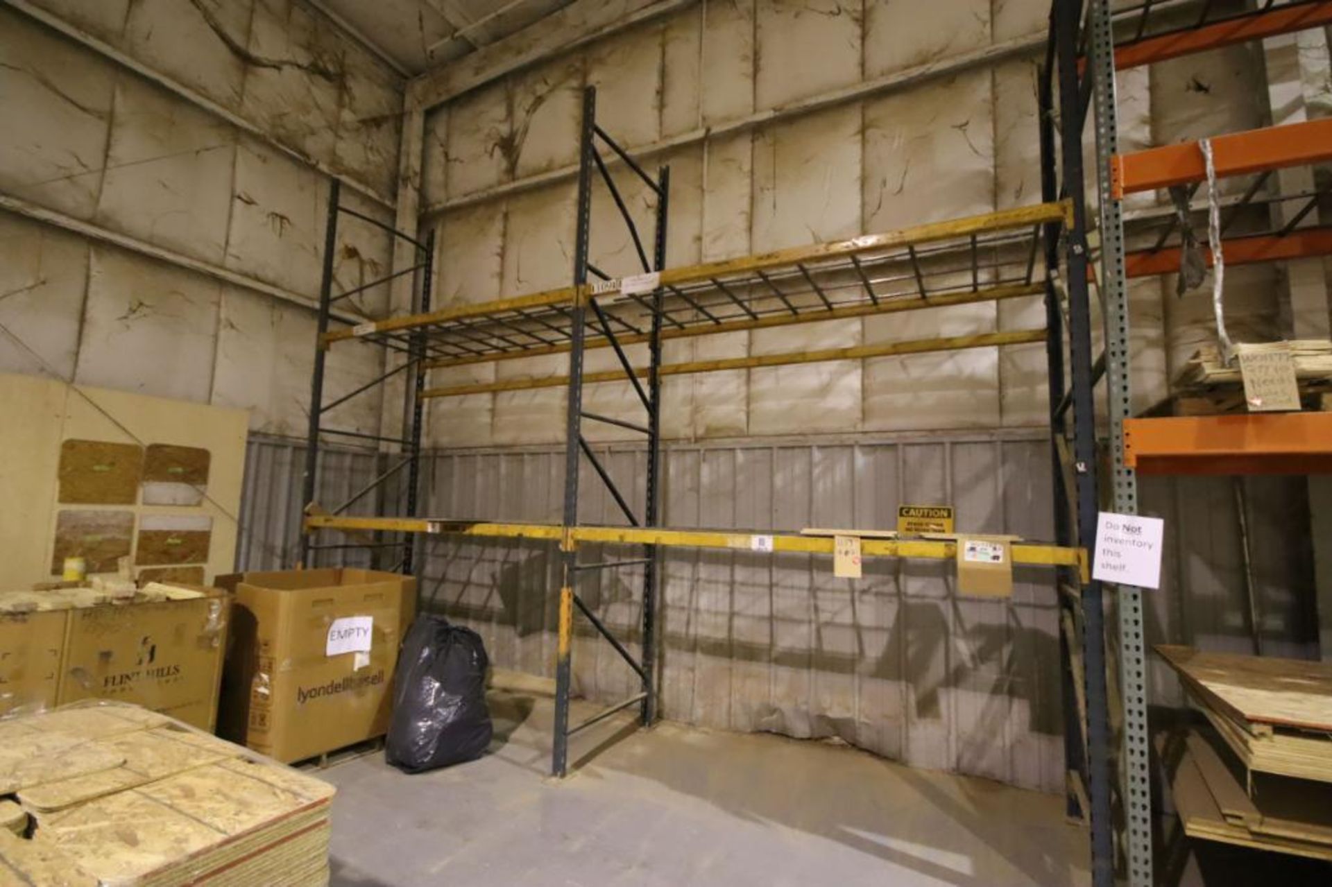 Total of (4) Pallet Racks Consisting of-(2) Sections of Slot Type Pallet Racks 3-Uprights - Image 3 of 11