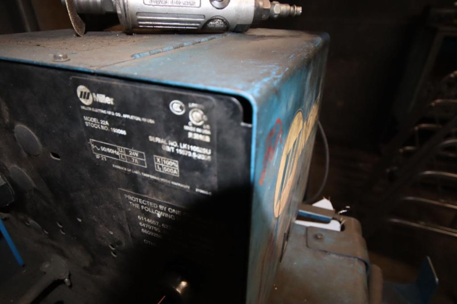 Miller Welder CP-302 with Miller 22A Wire Feed - Image 3 of 3