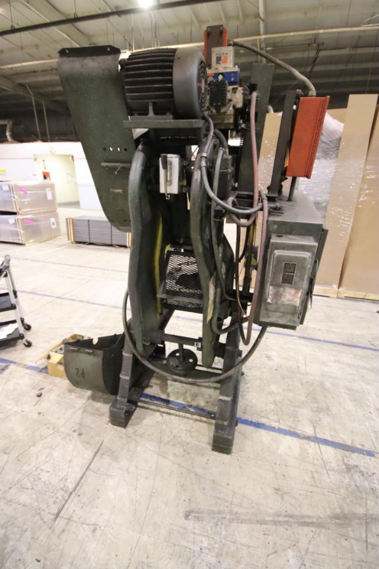 Roussell OBI Punch Press #3, 25 Ton, 4" Stroke, 135 SPM, Serial #23953 - Image 5 of 7