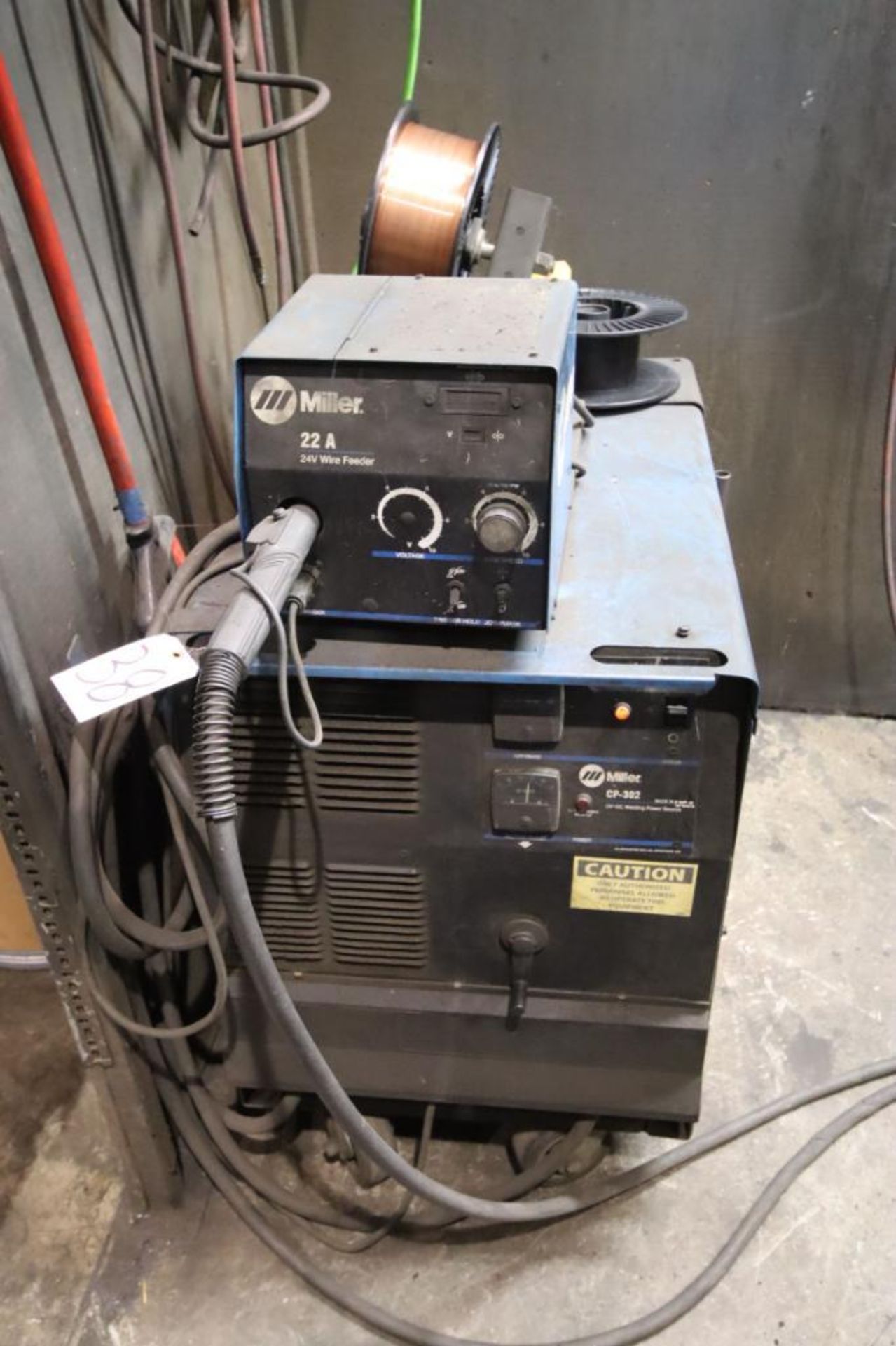 Miller Welder CP-302 with Miller 22A Wire Feed