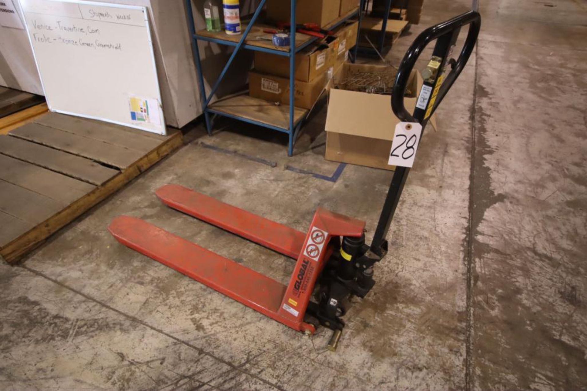 Global Pallet Jack 45"x20-1/2" Forks