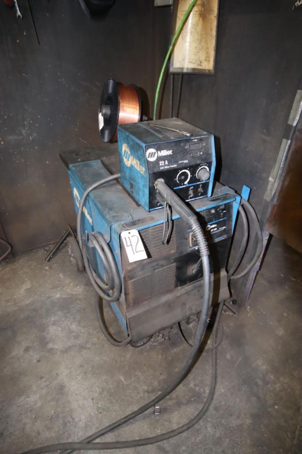 Miller Welder CP-302 with Miller 22A Wire Feed