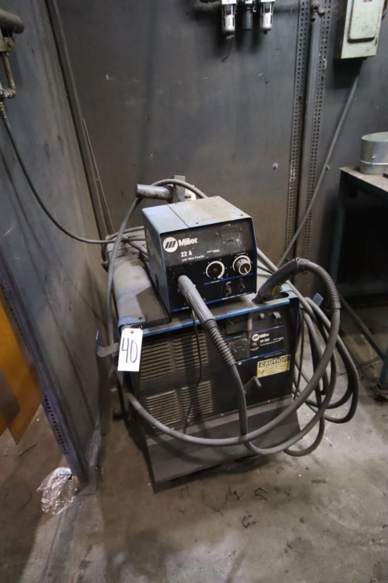 Miller Welder CP-302 with Miller 22A Wire Feed