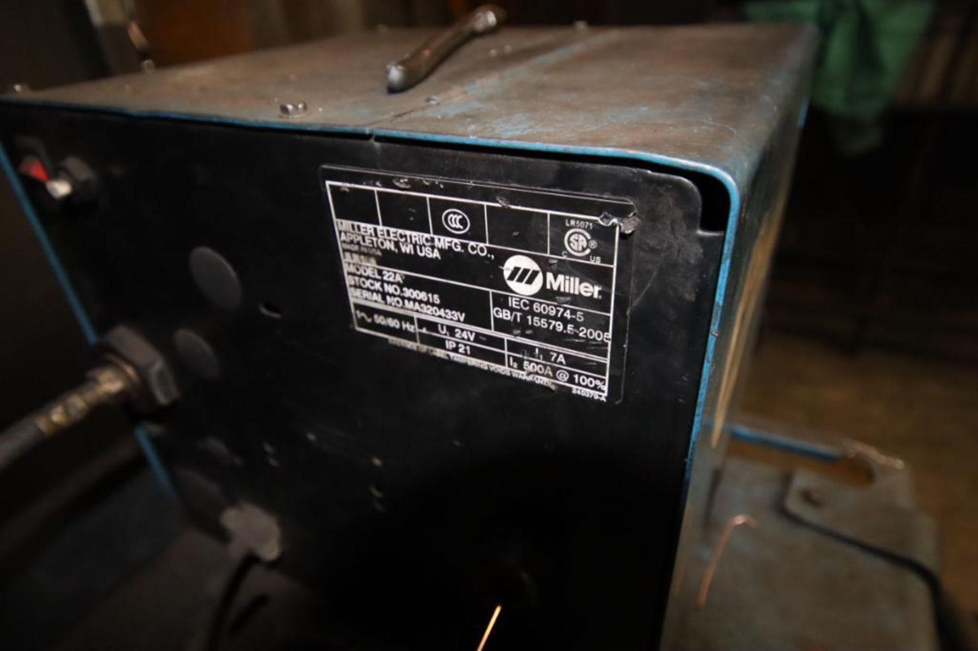 Miller Welder CP-302 with Miller 22A Wire Feed - Image 5 of 5