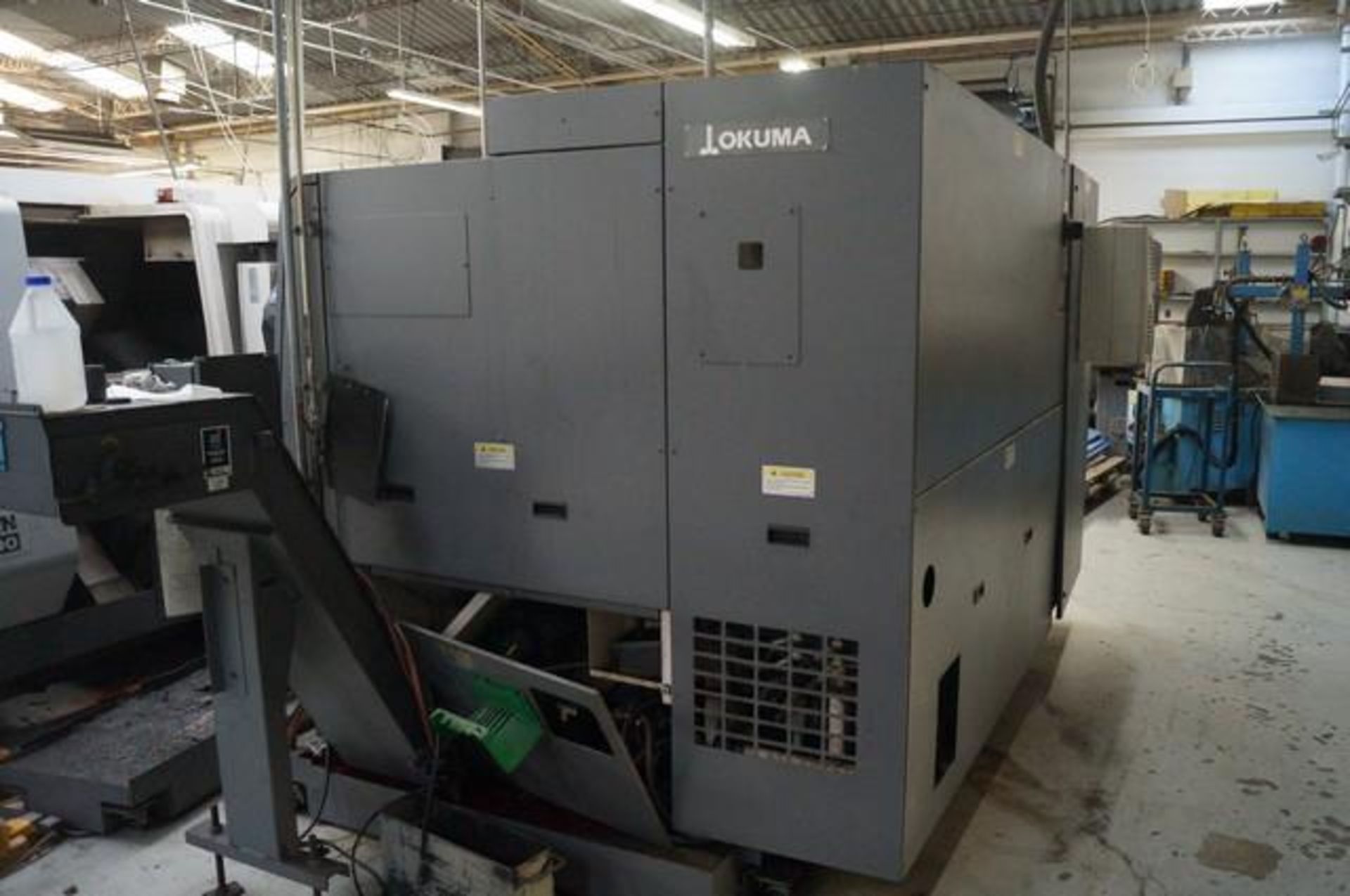 2012 OKUMA LU-300-2SC Twin Turret CNC Horizontal Turning Center - Image 4 of 7