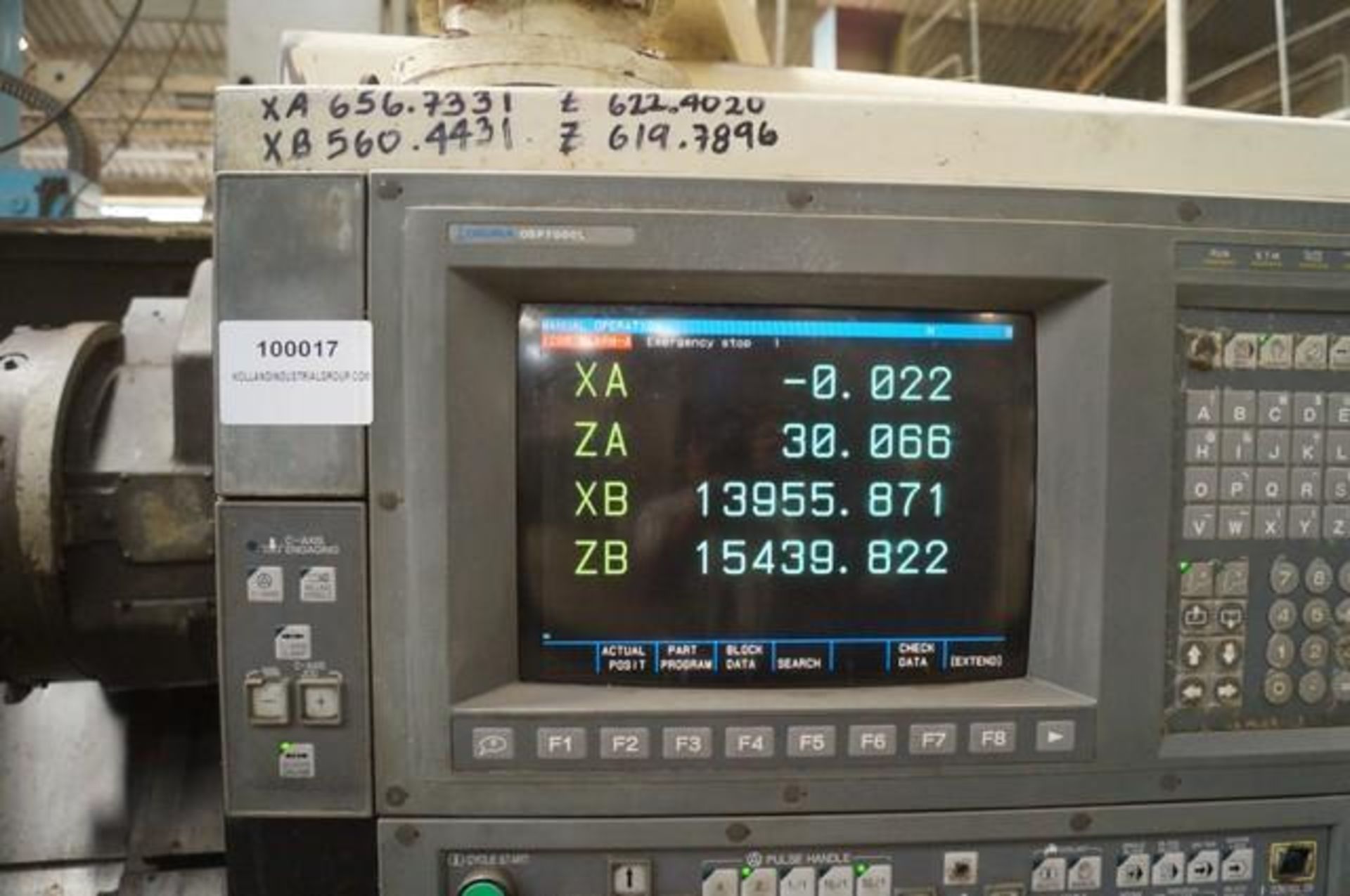 2000 OKUMA LU25M Twin Turret CNC Horizontal Turning Center - Image 4 of 6