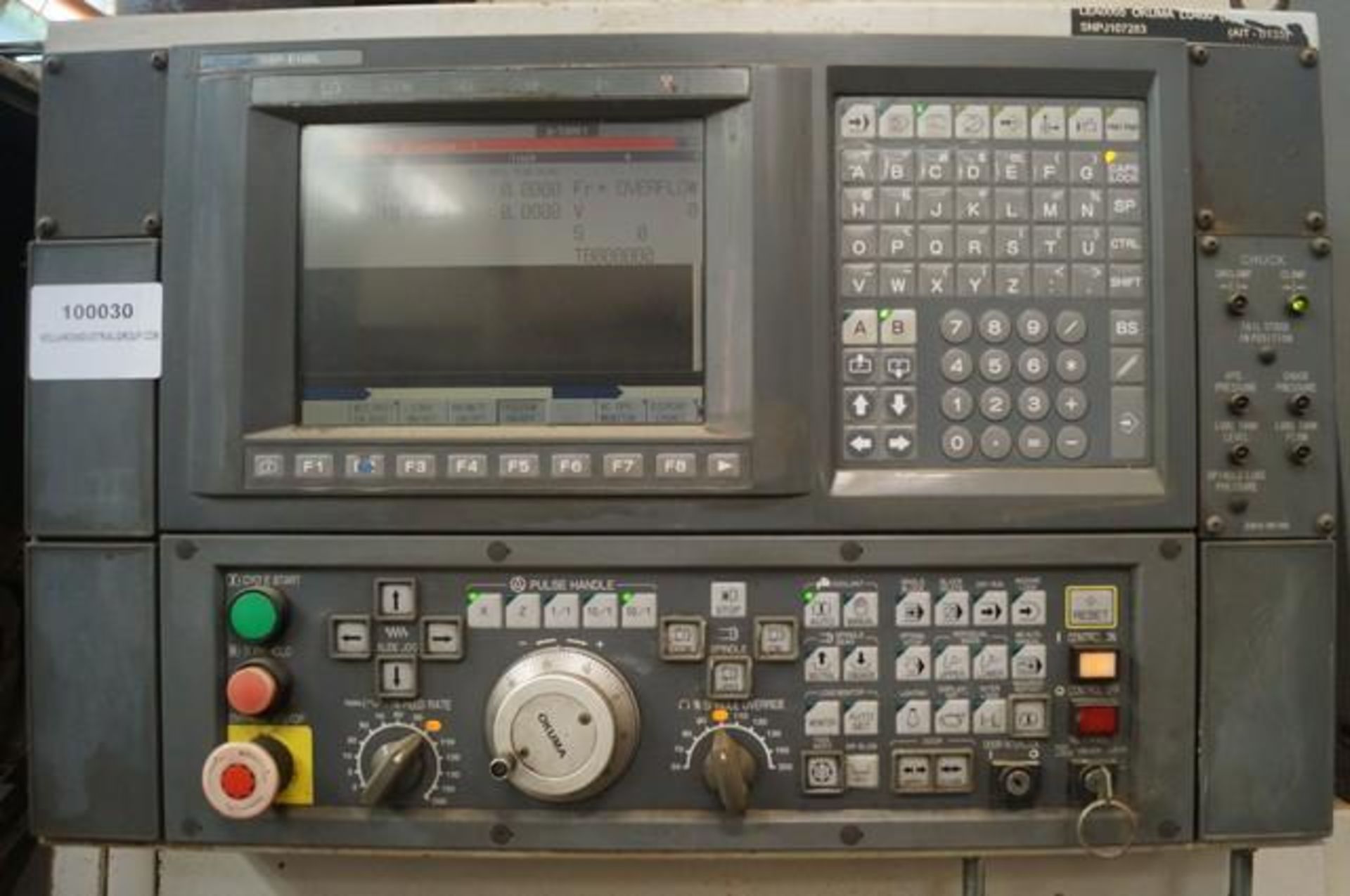 2004 OKUMA LU400 Twin Turret CNC Horizontal Turning Center - Image 4 of 12