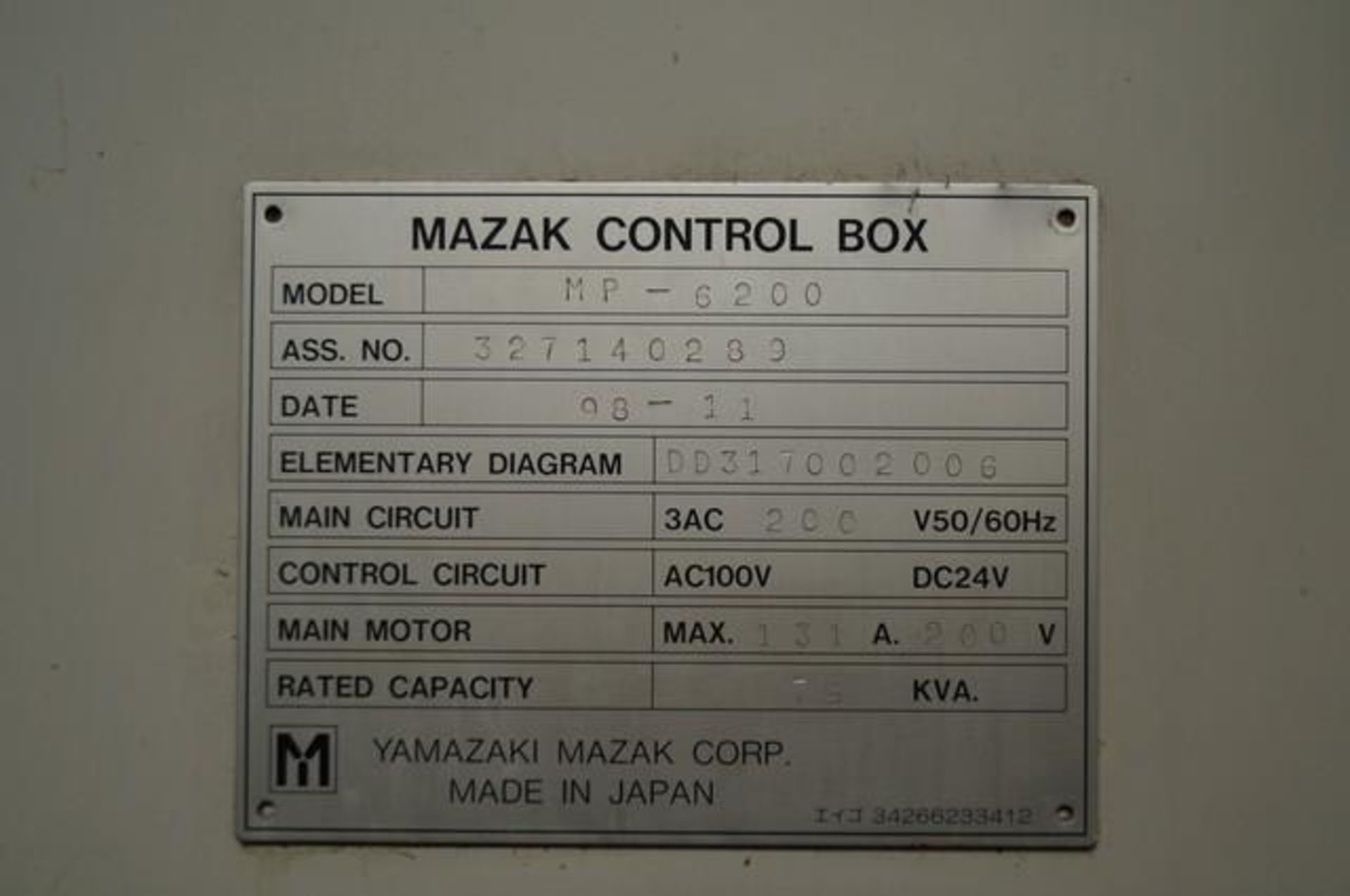 1998 MAZAK MULTIPLEX 6200 Horizontal Turning Center - Image 7 of 7