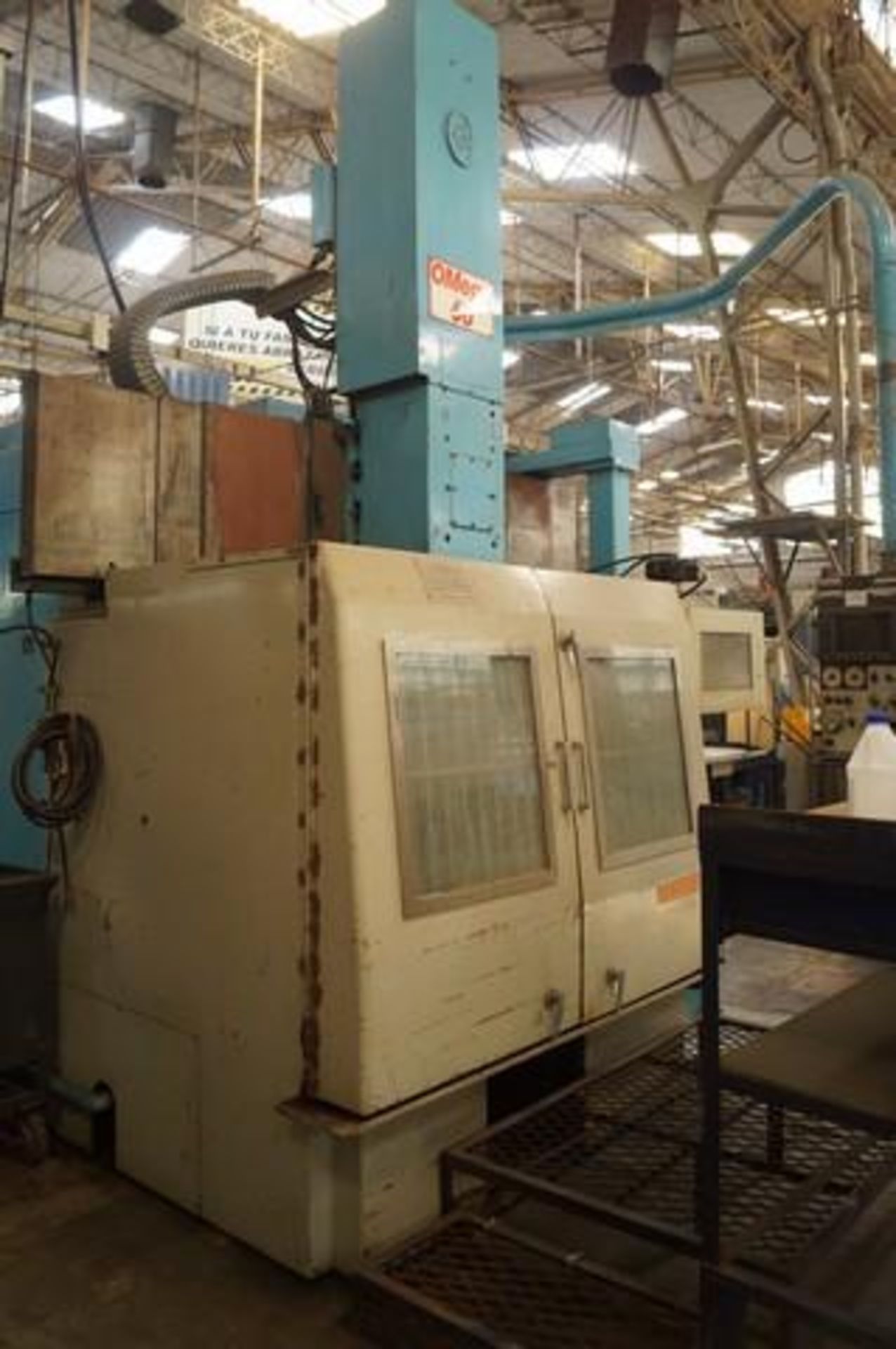 1992 OMEGA 60 Vertical Turret Lathe - Image 8 of 11