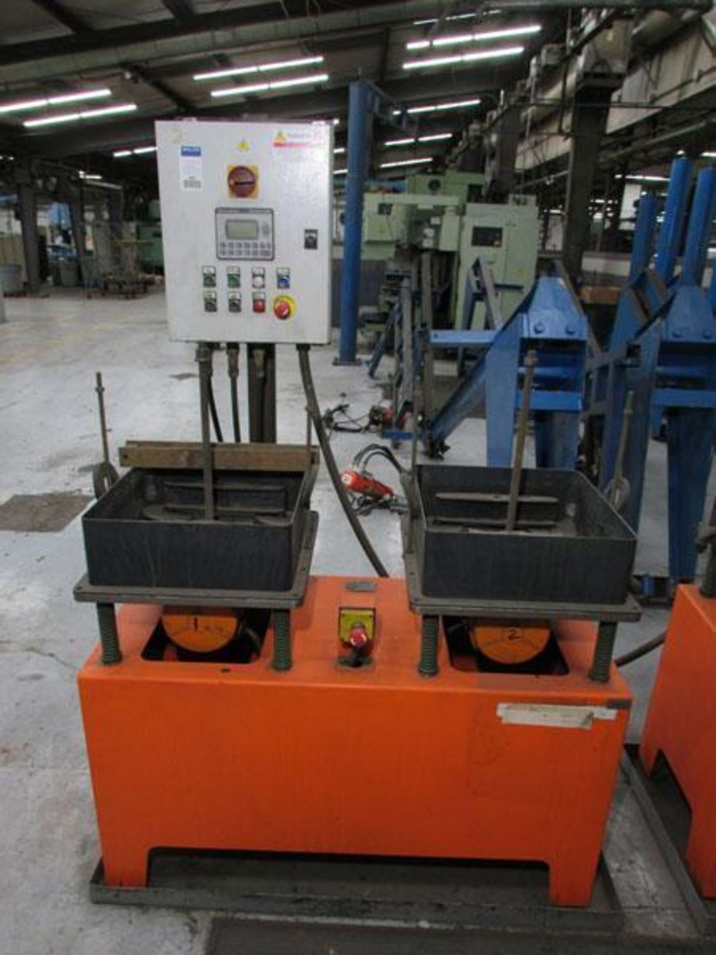 2010 S.P.M. Mould Polishing System LS480/800 Vibratory Mould Polishing Machine