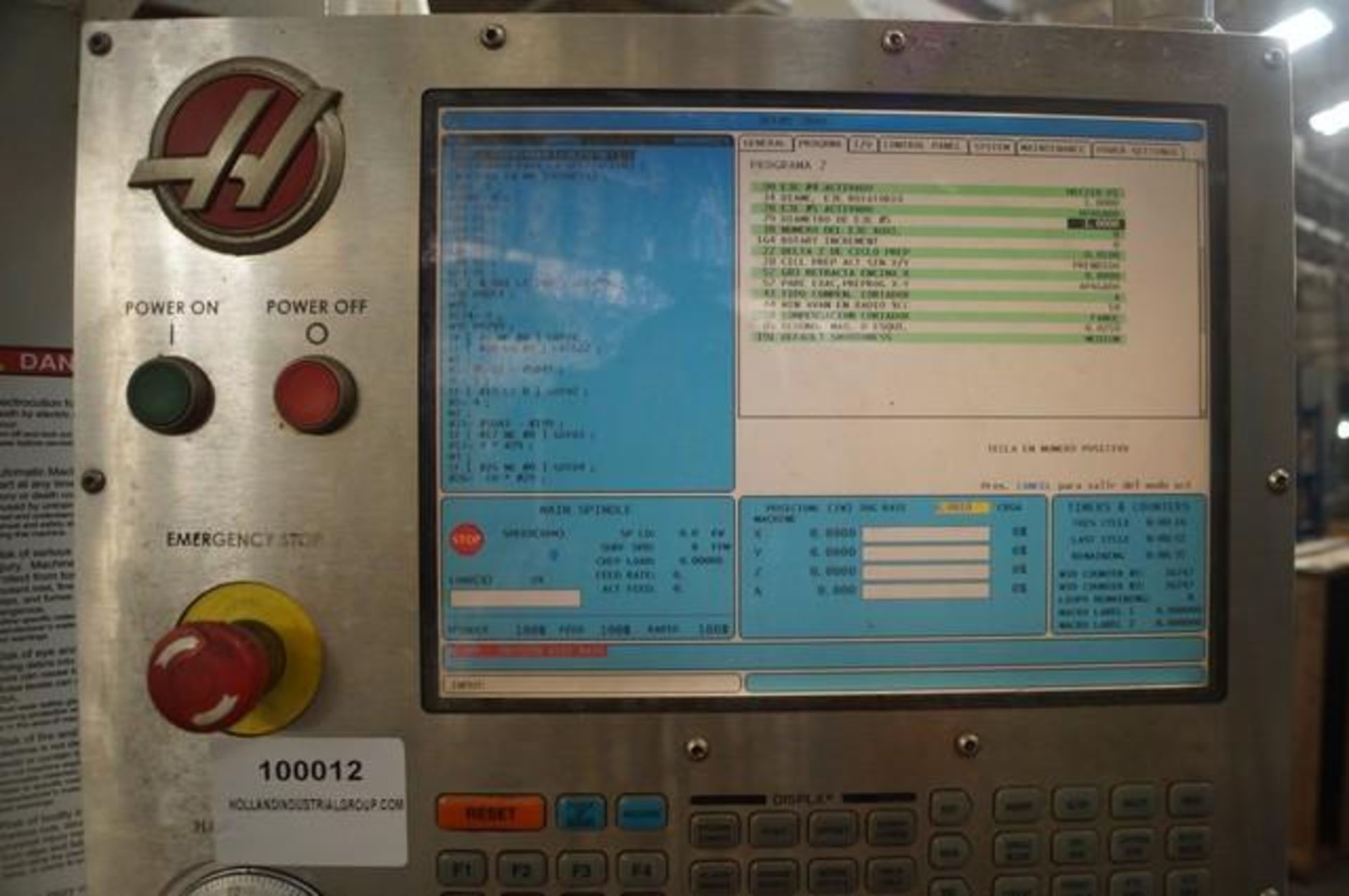 2010 HAAS SUPER MINI-MILL 3-Axis Vertical Machining Center - Image 7 of 8