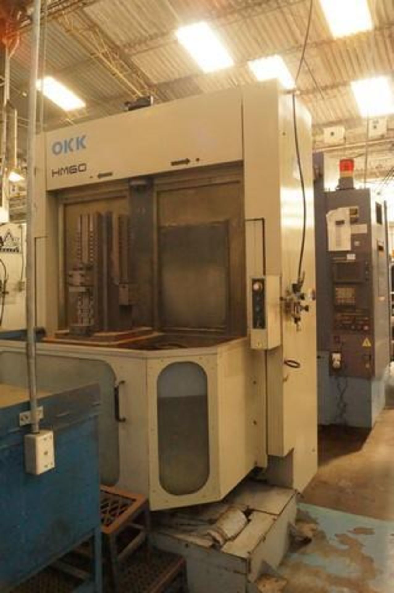 2000 OKK HM-60 4 Axis Horizontal CNC Machining Center - Image 2 of 11