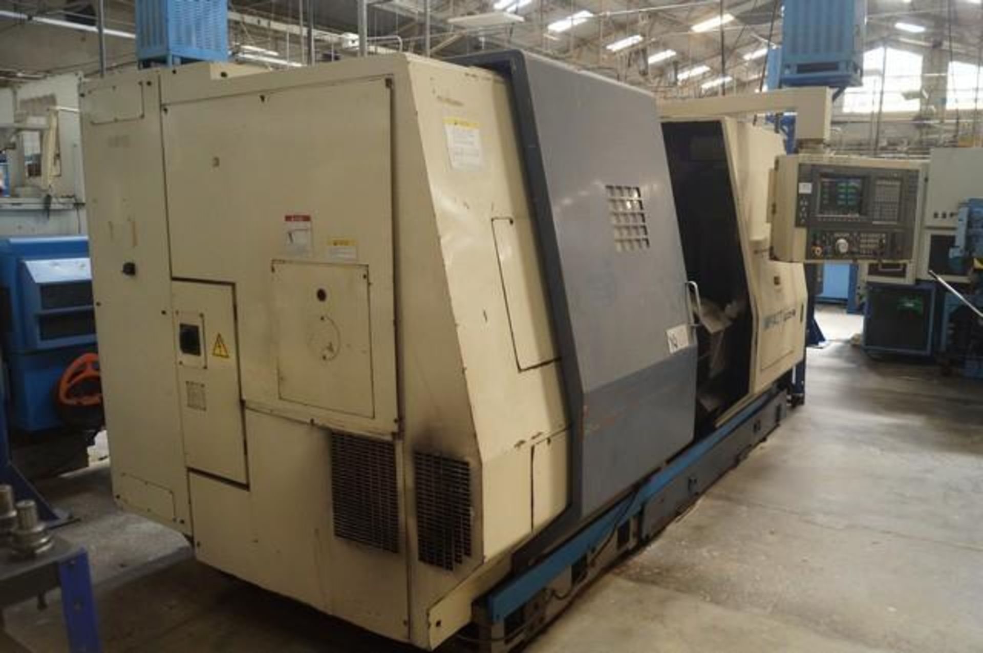 2000 OKUMA LU25M Twin Turret CNC Horizontal Turning Center