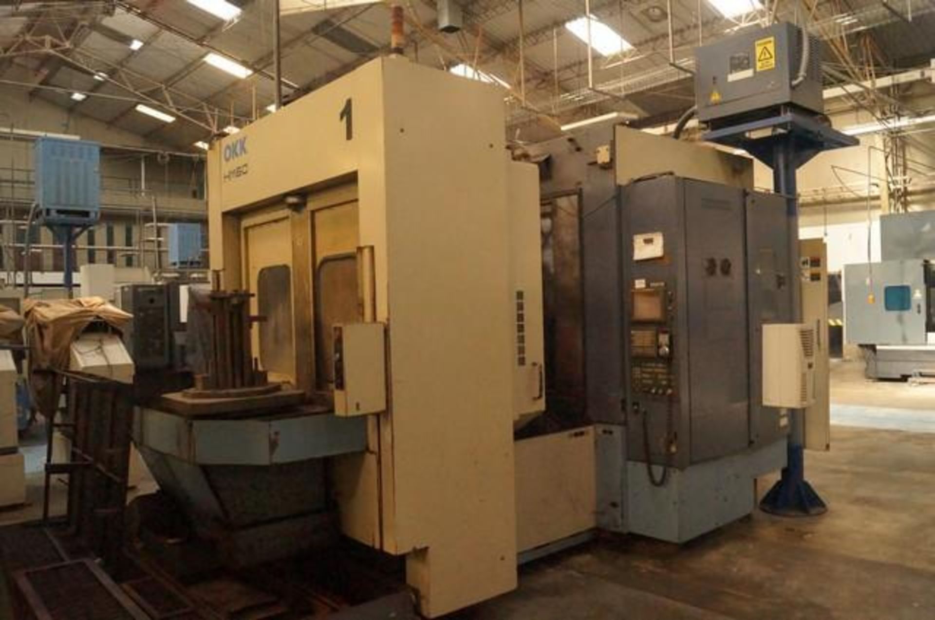 2000 OKK HM-60 4 Axis Horizontal CNC Machining Center