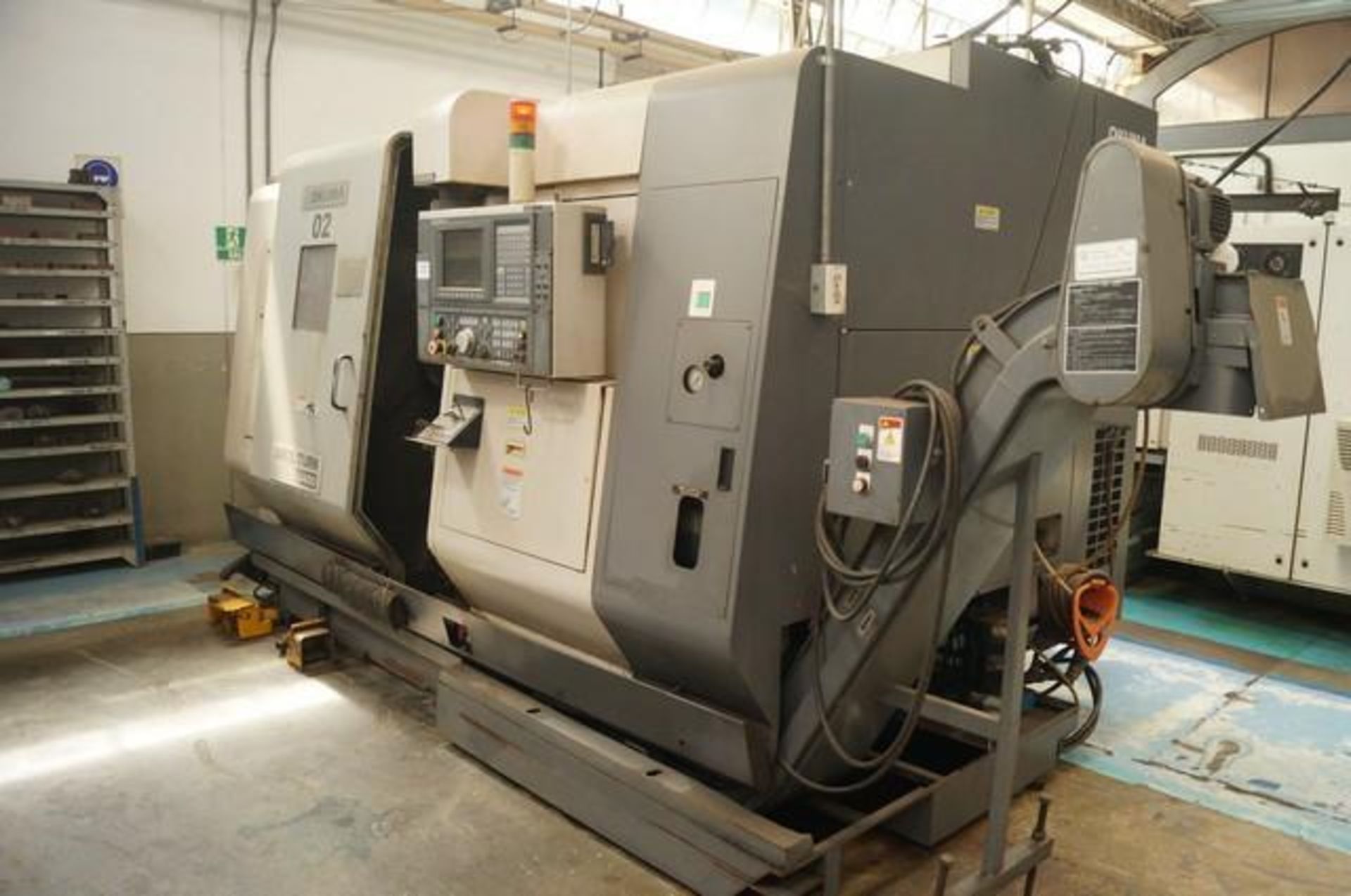 2004 OKUMA LU400 Twin Turret CNC Horizontal Turning Center