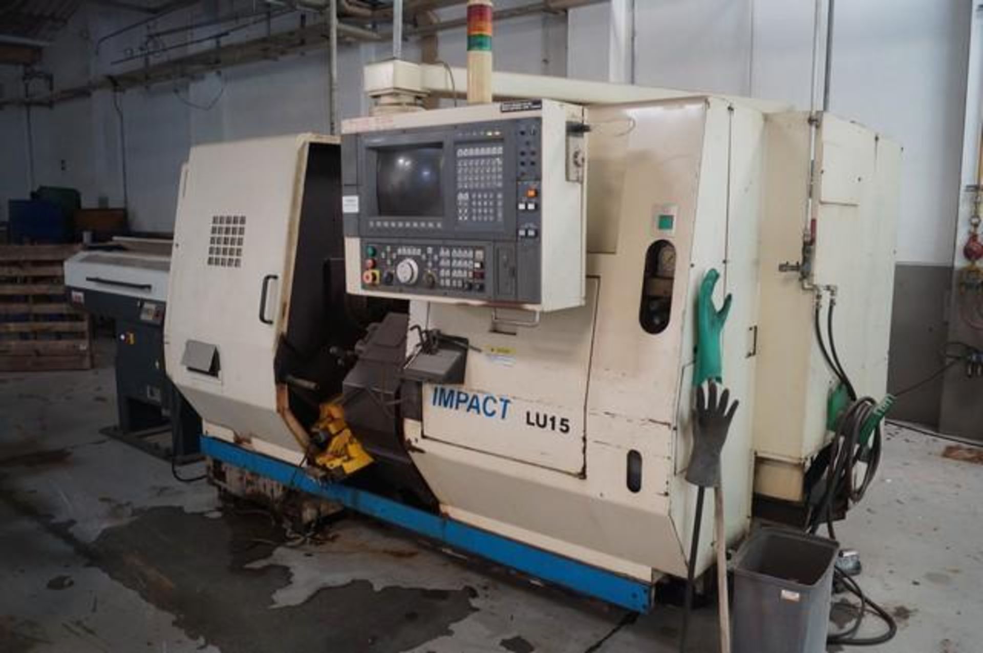 2001 OKUMA LU15 Twin Turret CNC Horizontal Turning Center