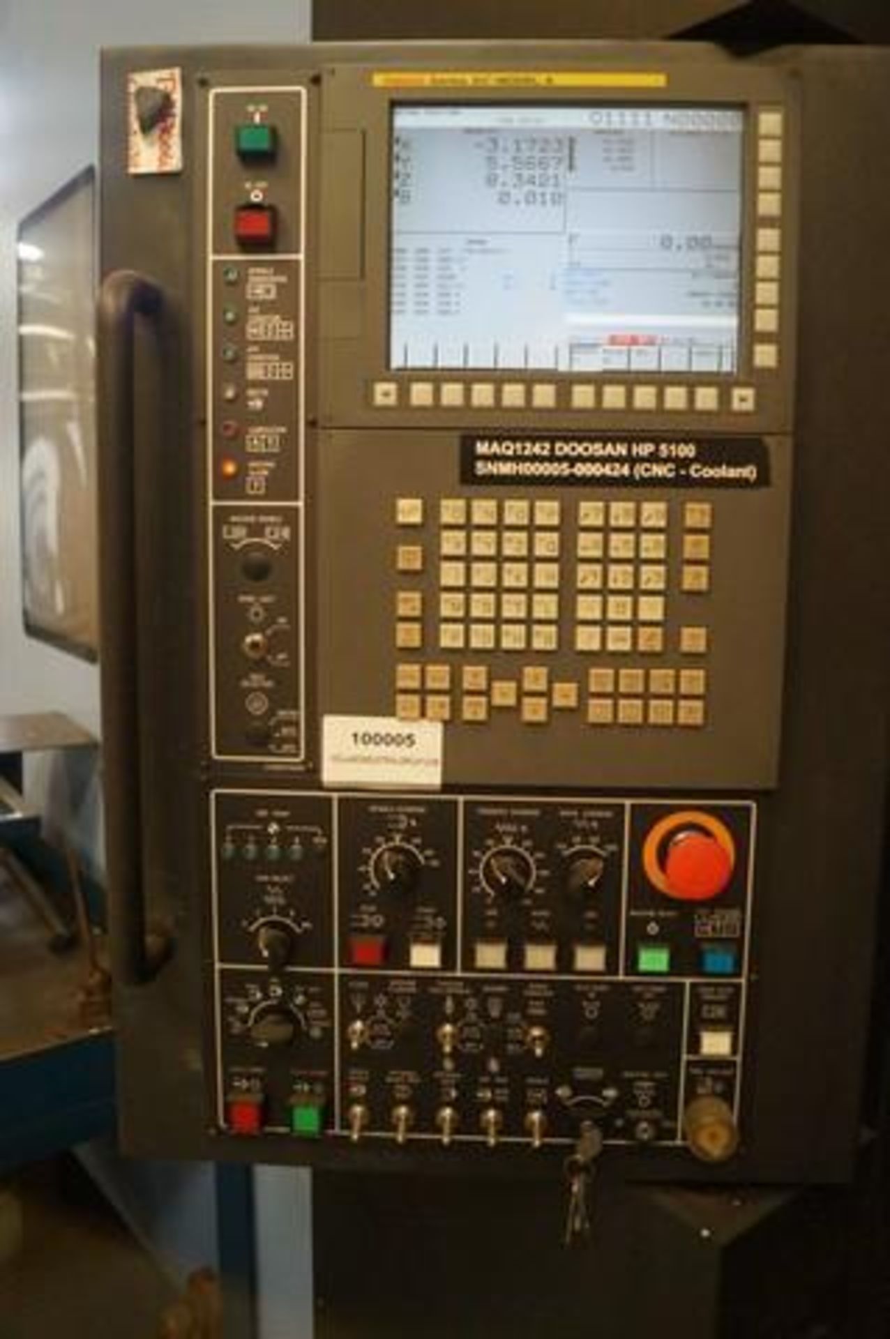 2013 DOOSAN HP 5100 4 Axis Horizontal CNC Machining Center - Image 2 of 7