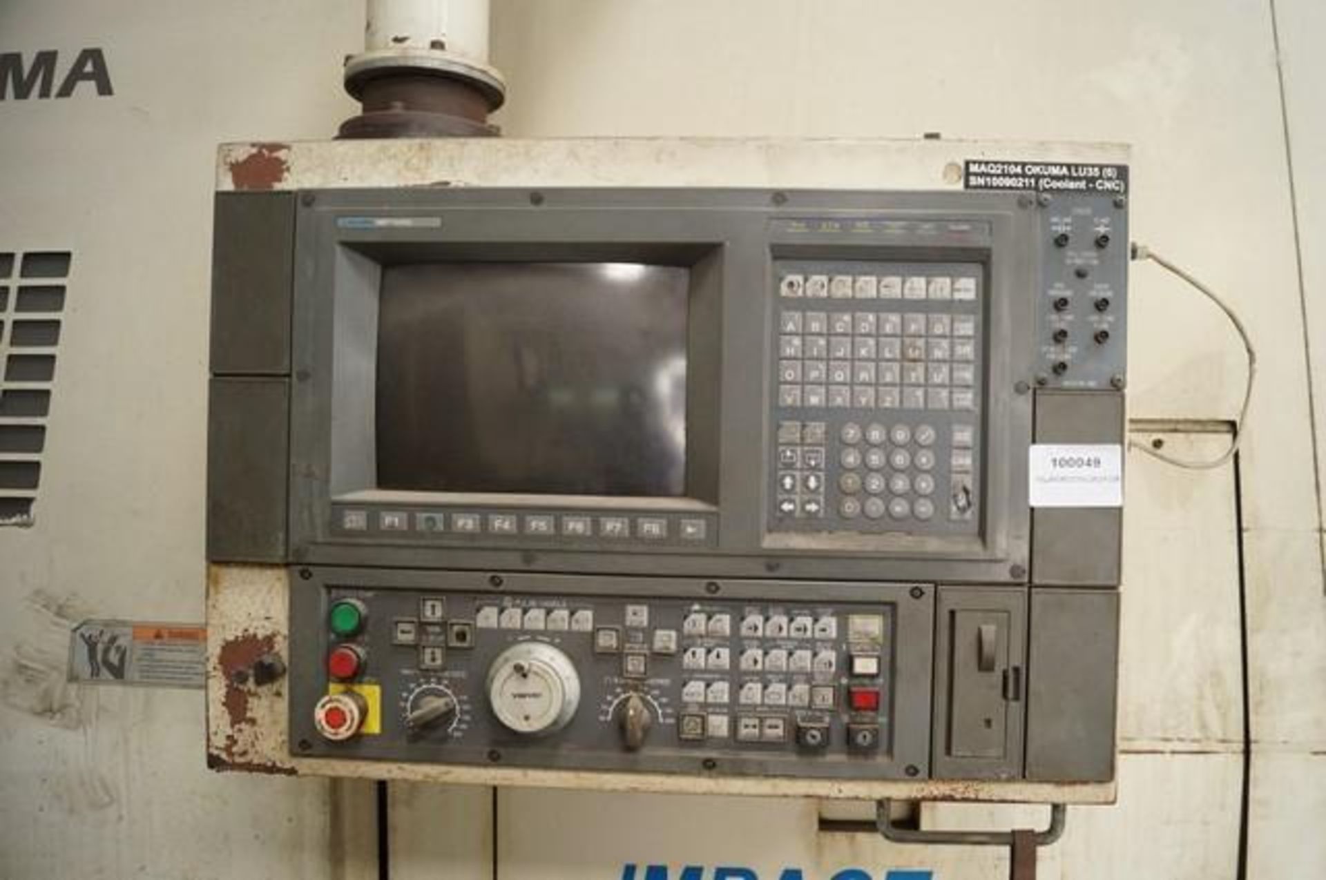 1998 OKUMA LU35 Twin Turret CNC Horizontal Turning Center - Image 4 of 9