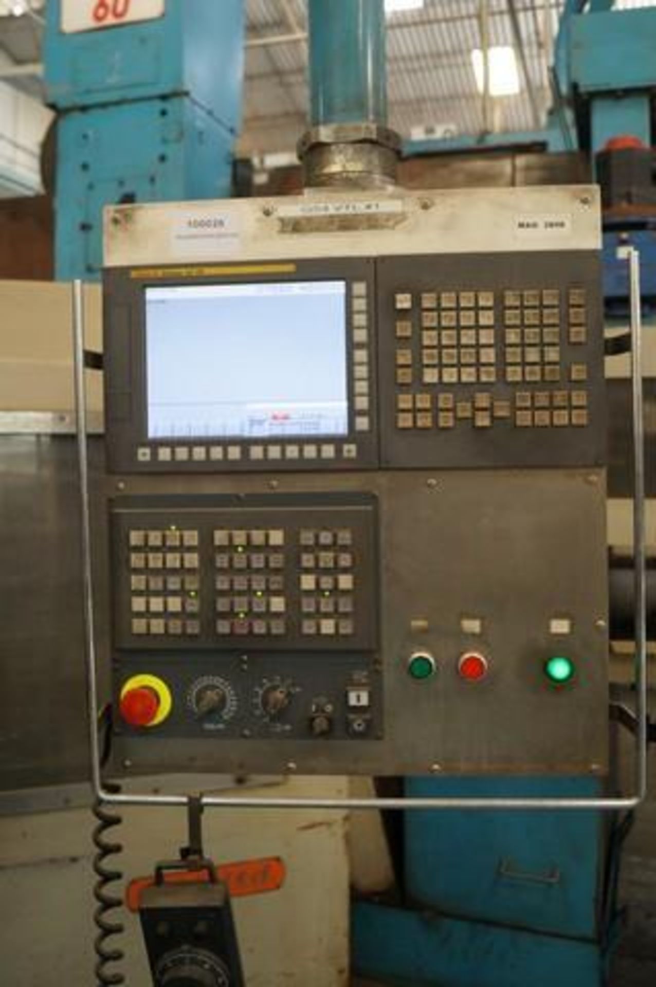 1993 OMEGA 60 Vertical Turret Lathe - Image 7 of 13