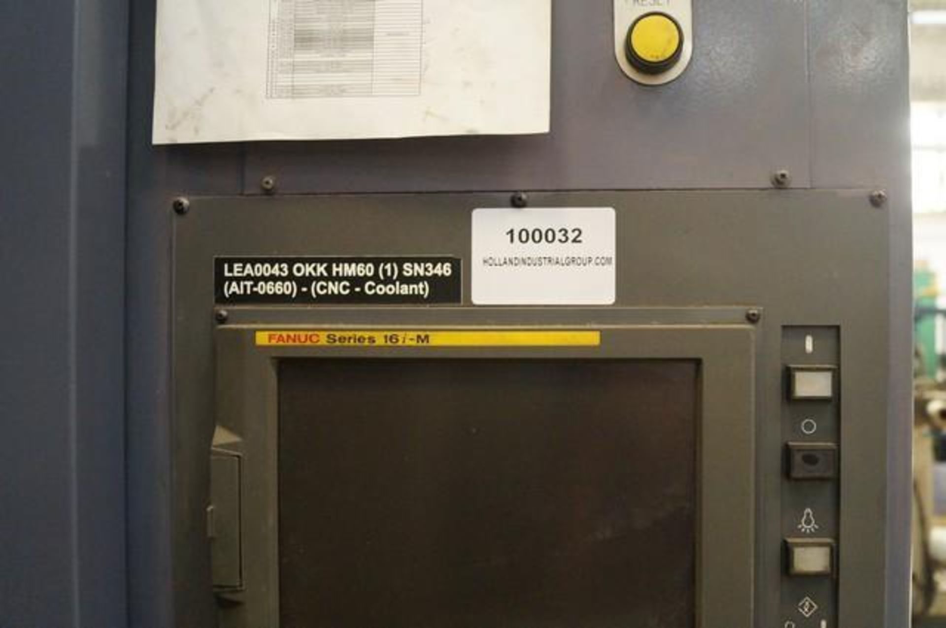 2000 OKK HM-60 4 Axis Horizontal CNC Machining Center - Image 4 of 11