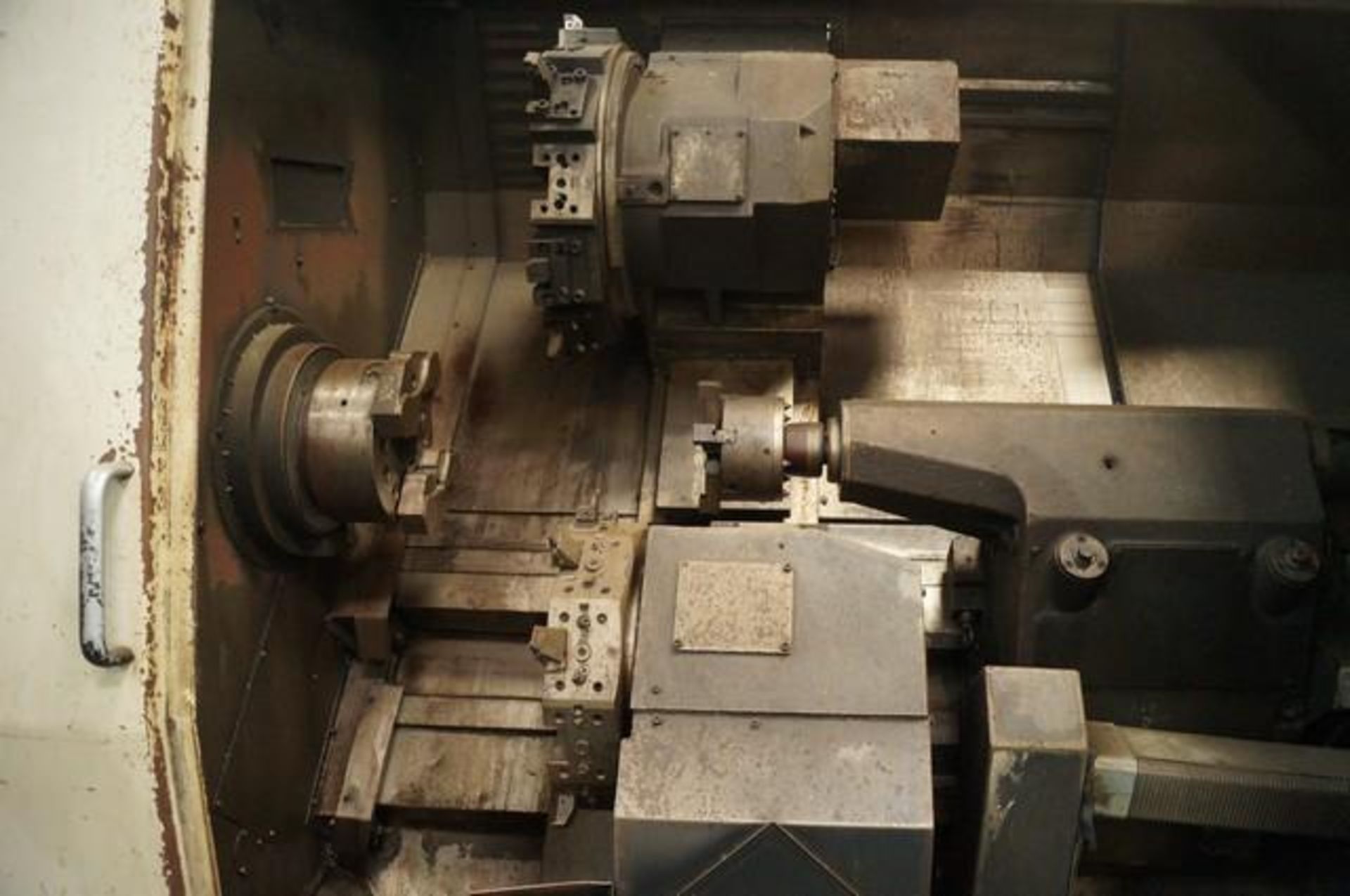 1998 OKUMA LU25 Twin Turret CNC Horizontal Turning Center - Image 8 of 12