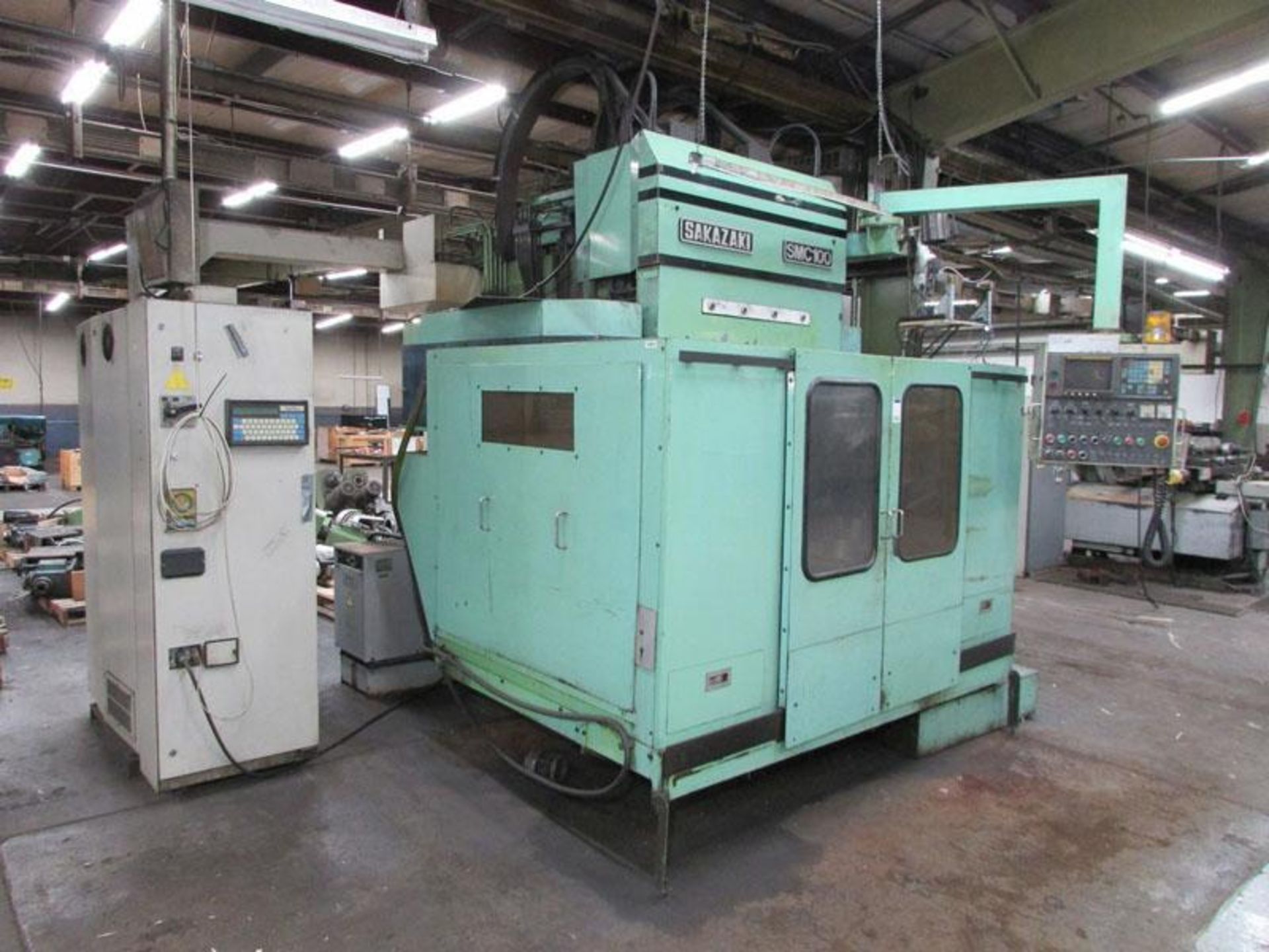 Sakazaki SMC100 Quad Spindle Vertical CNC Machining Center