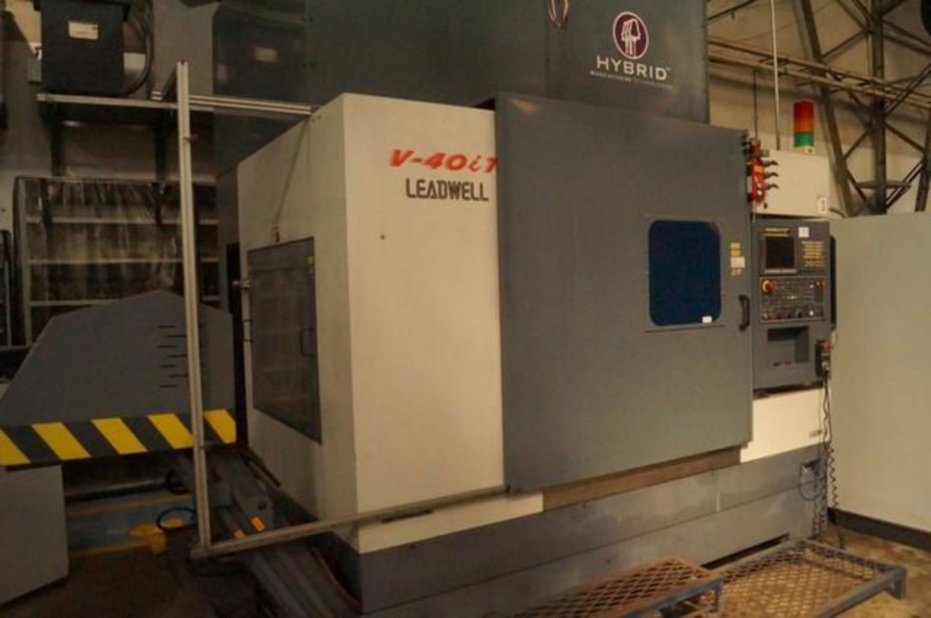 2013 LEADWELL V40IT 5-Axis Vertical CNC Machining Center - Image 4 of 12