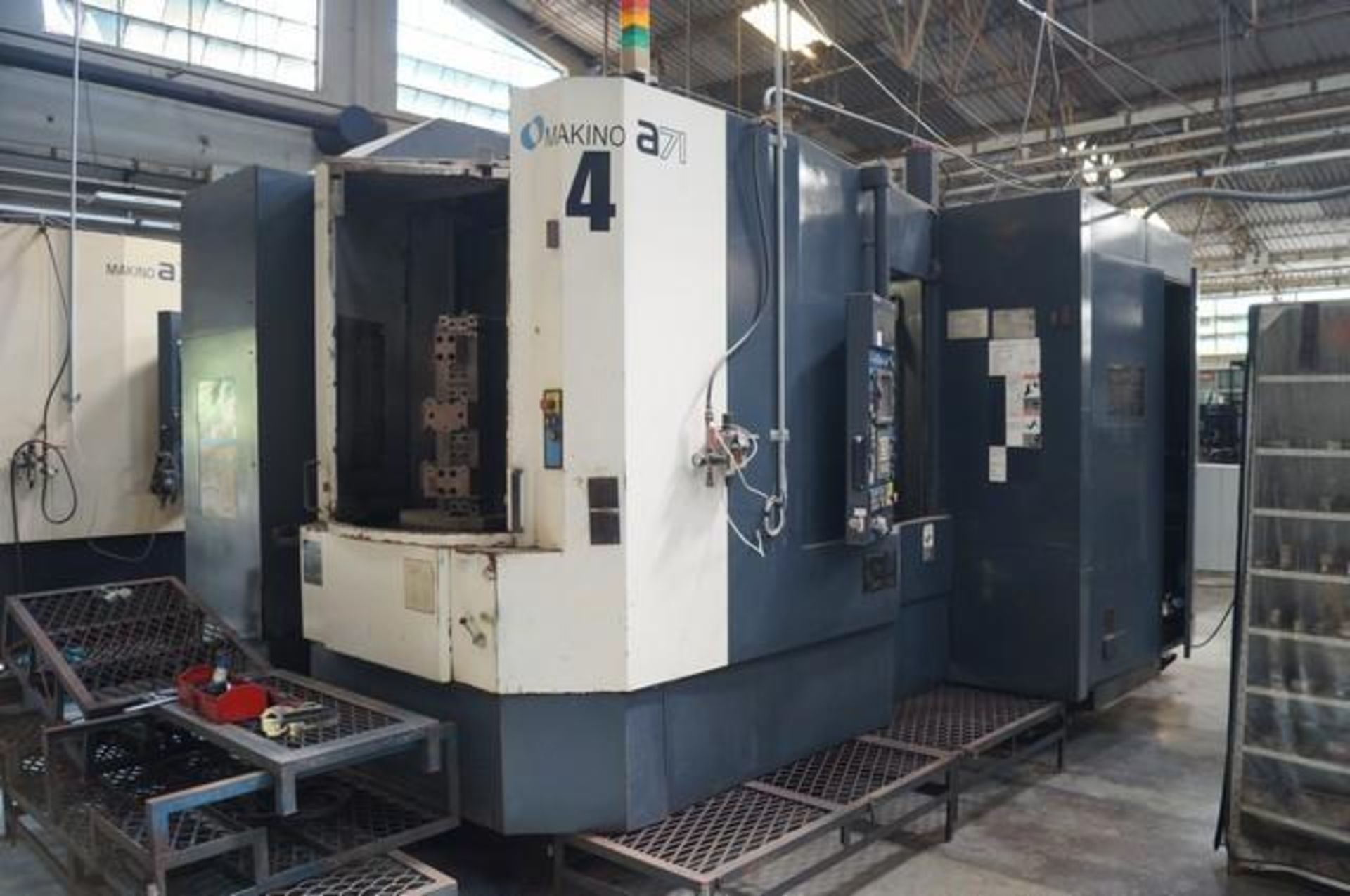 2000 MAKINO A-71 Axis Horizontal CNC Machining Center