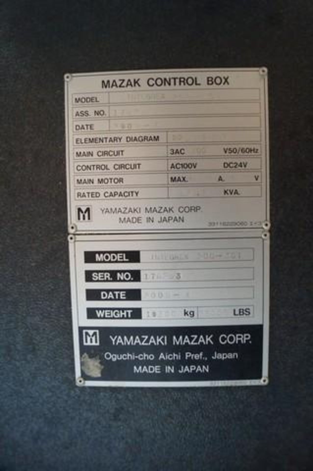 2005 MAZAK INTEGREX 200-3ST Twin Turret CNC Horizontal Turning Center - Image 8 of 8