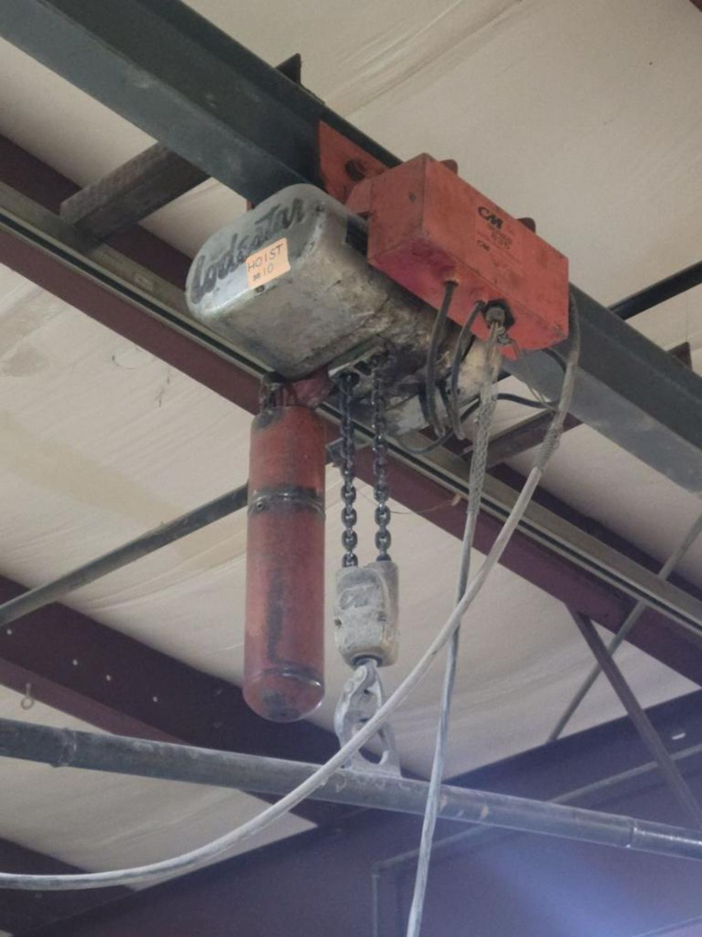 Gantry Style Hoist System: Approx. 16' x 13'-10" with CM Lodestar 2-Ton Electric Chain Hoist & 4-But - Image 2 of 3