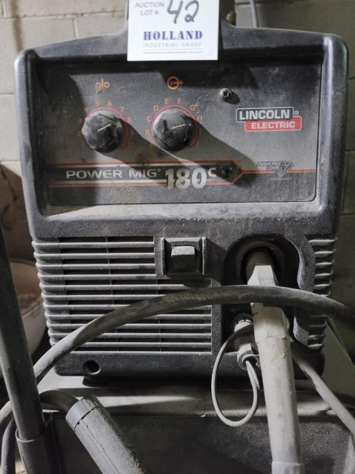 Lincoln Electric Powermig 180C Mig Welder: Output: 180A, 30V, Input: 208-230V, 1PH, S/N M3080708668 - Image 3 of 4