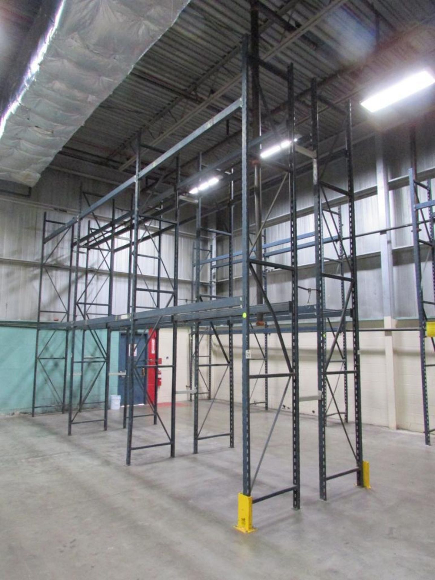 (6) Sections of Adjustable Pallet Racking