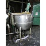 Groen Mfg. 200 Gal. Jacketed S/S Mixing Tank