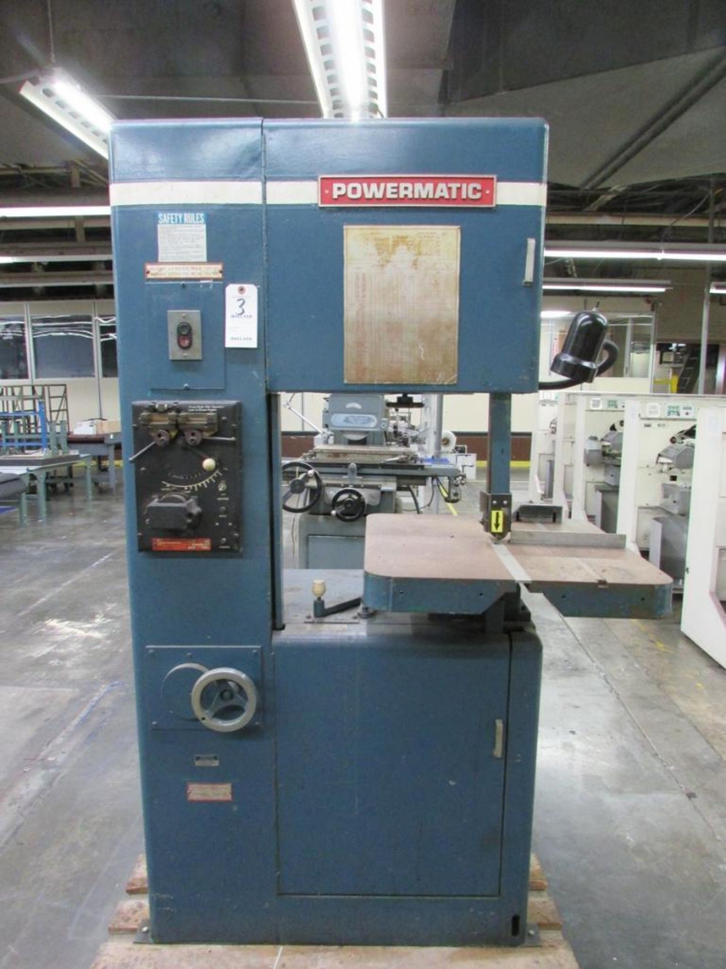 Powermatic 87 Vertical Bandsaw