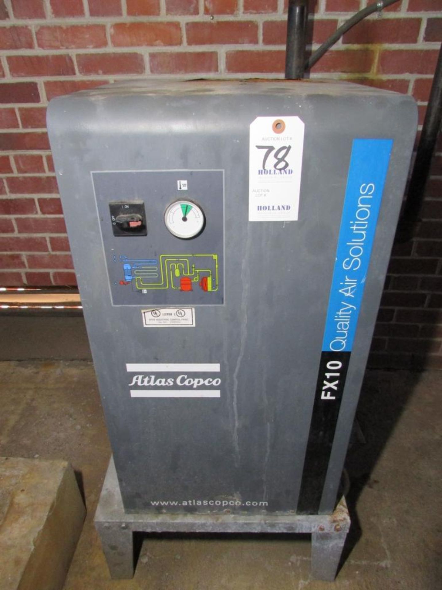 Atlas Copco FX10 A8 Refrigerated Air Dryer - Image 2 of 6