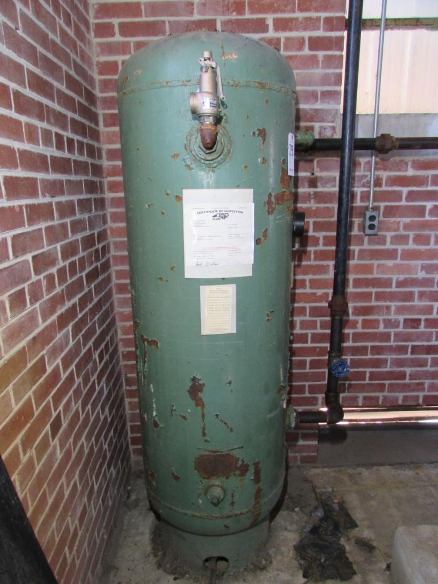 Approx. 24" Dia. X 66" Compressed Air Receiving Tank - Image 2 of 3