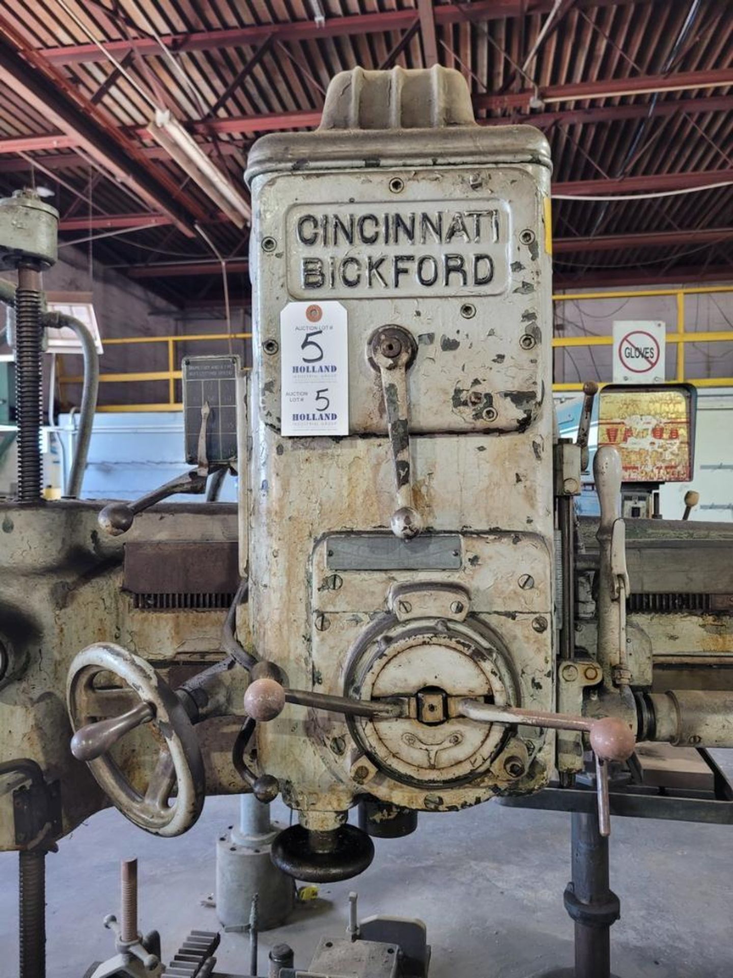 Cincinnati Bickford Radial Arm Drill - Image 4 of 9