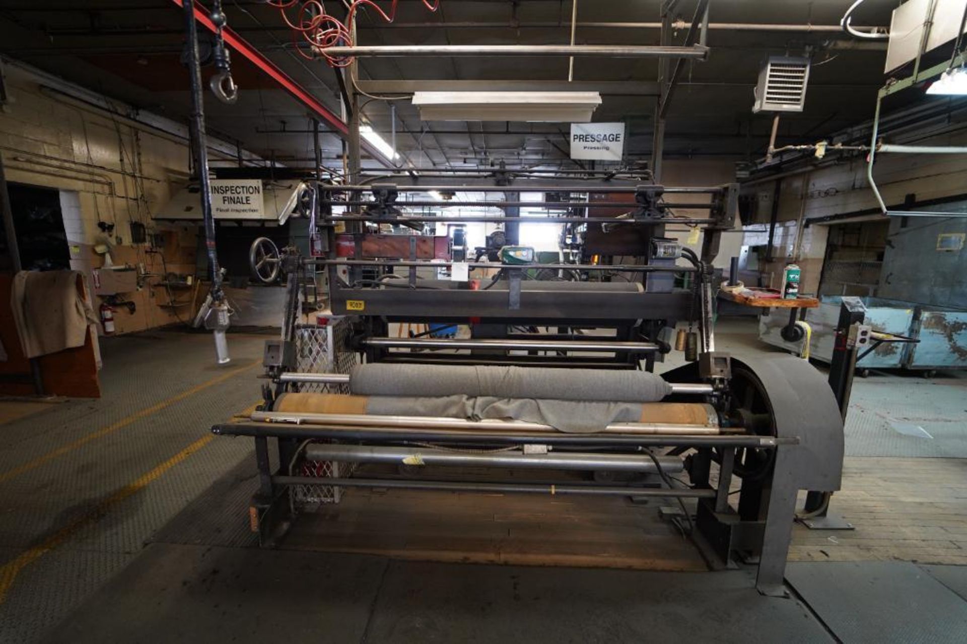 Parks & Woolson Double and Fold Machine, 80" wide down to 40", Located At 250 Route de la Station, S - Image 4 of 5