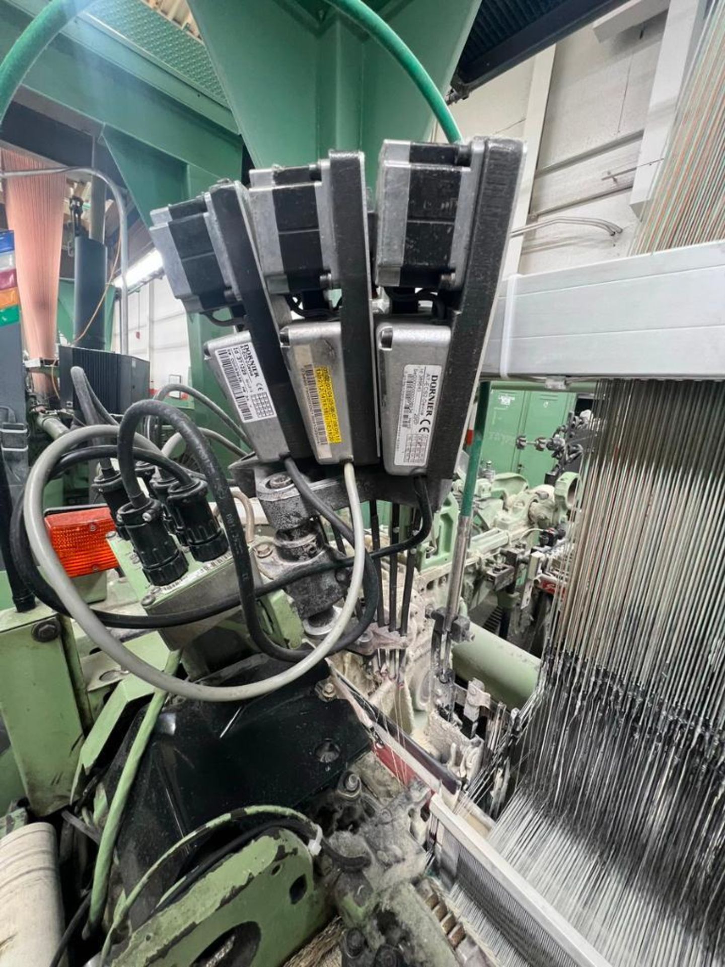 1997 Dornier 210 cm Jacquard Rapier Loom, Model HTVS 8/J, S/N 38259 - Equipped with 6 ECS, 4 Feeders - Image 9 of 14