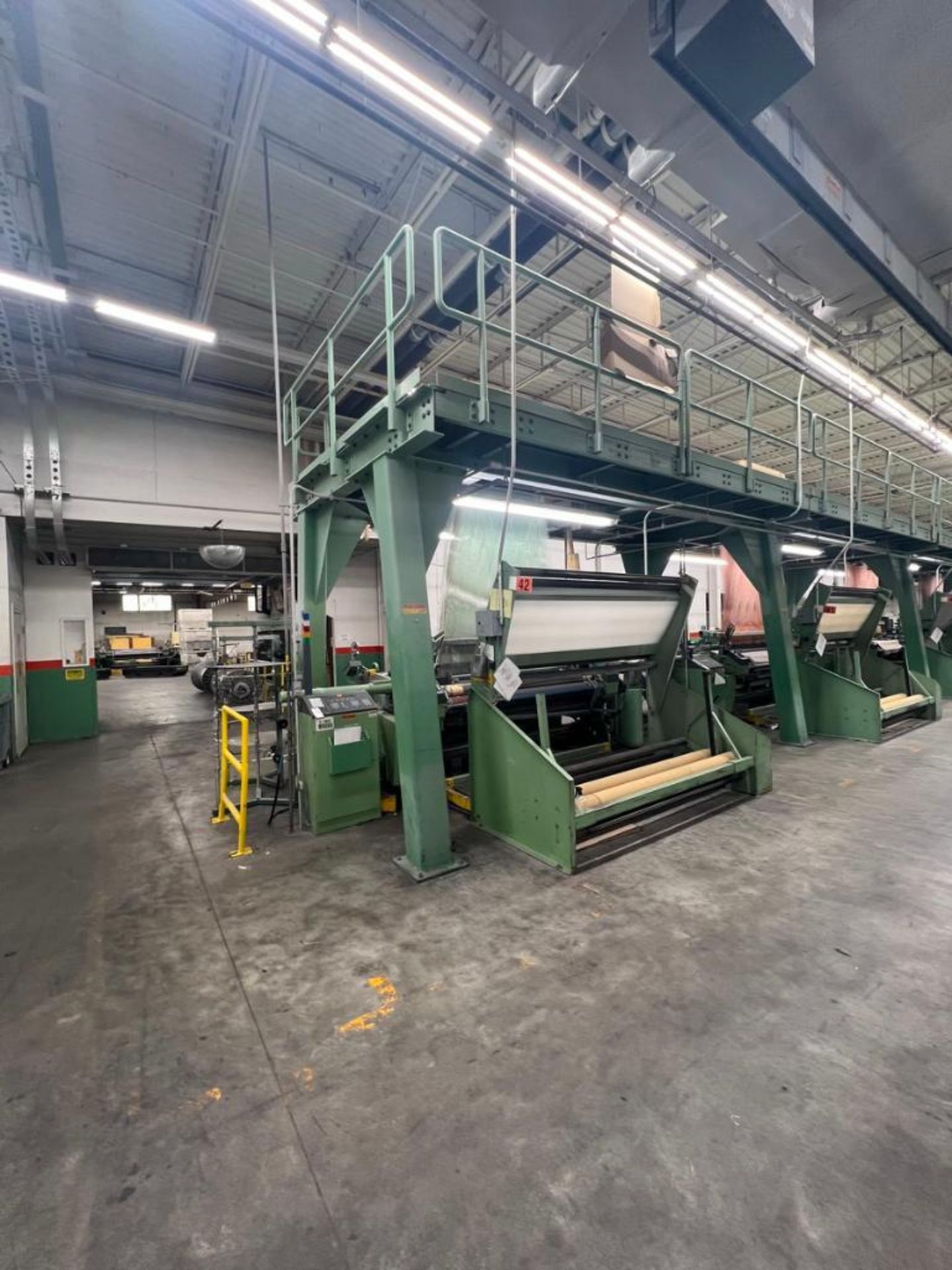 1997 Dornier 210 cm Jacquard Rapier Loom, Model HTVS 8/J, S/N 38463 - Equipped with 8 Colors, 4 Feed