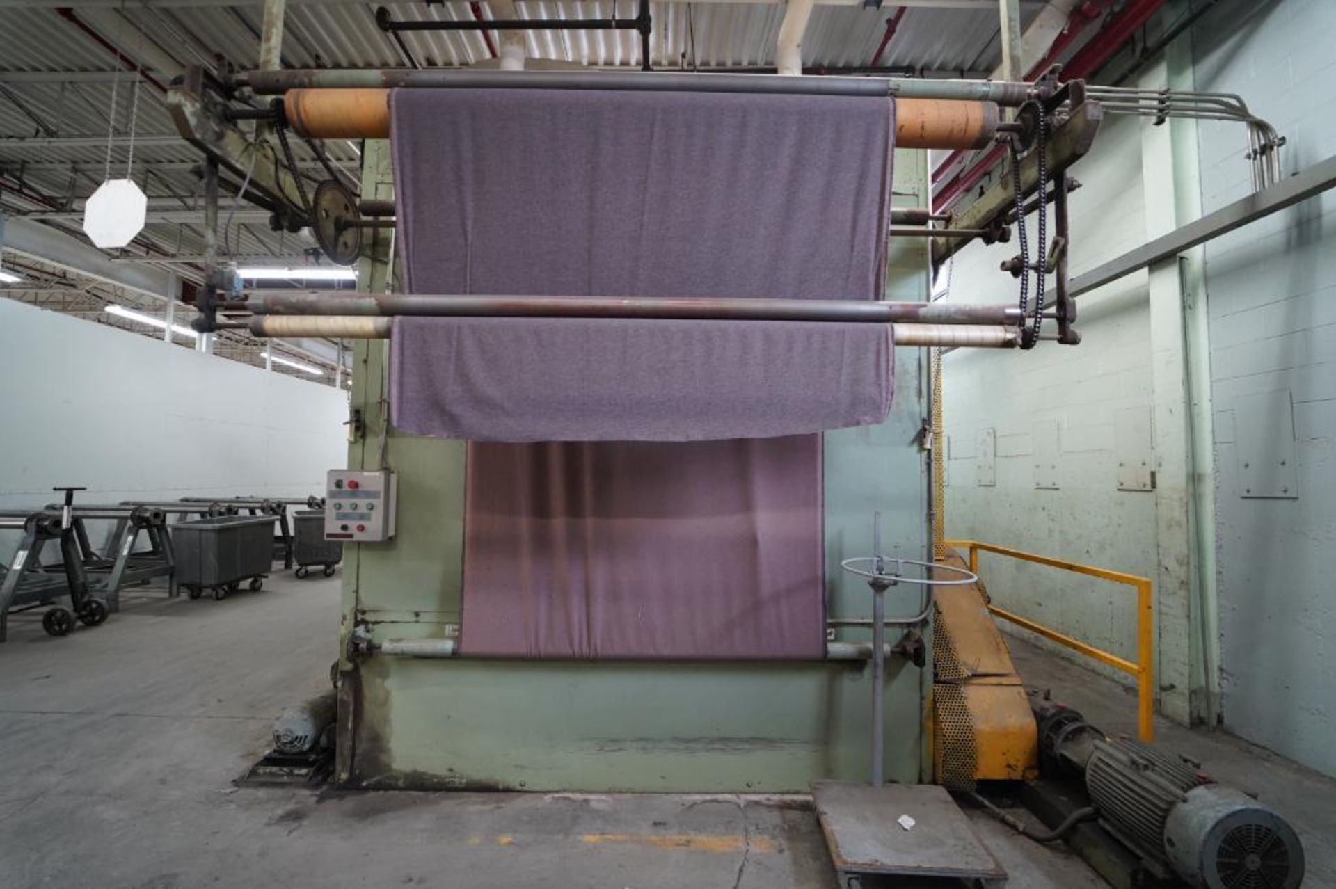 JAMES HUNTER FABRIC CARBONIZER LINE, 1.8-METERS WIDE, Located At 250 Route de la Station, Saint-Vict - Image 20 of 23