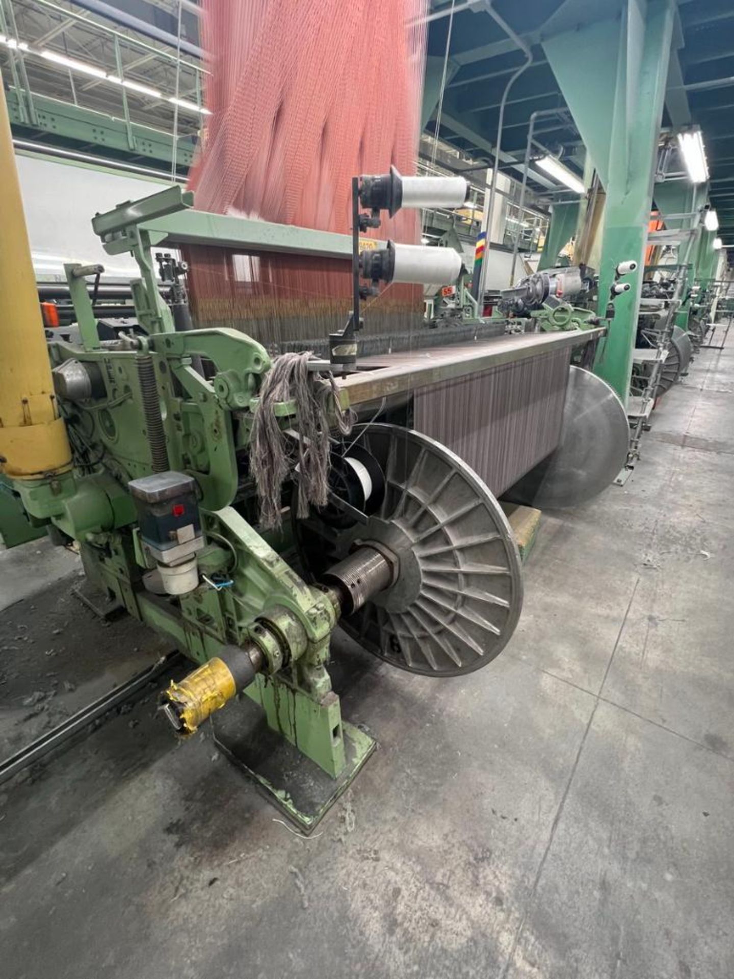 1997 Dornier 210 cm Jacquard Rapier Loom, Model HTVS 8/J, S/N 38461 - Equipped with 6 Colors, 4 Feed - Image 4 of 13