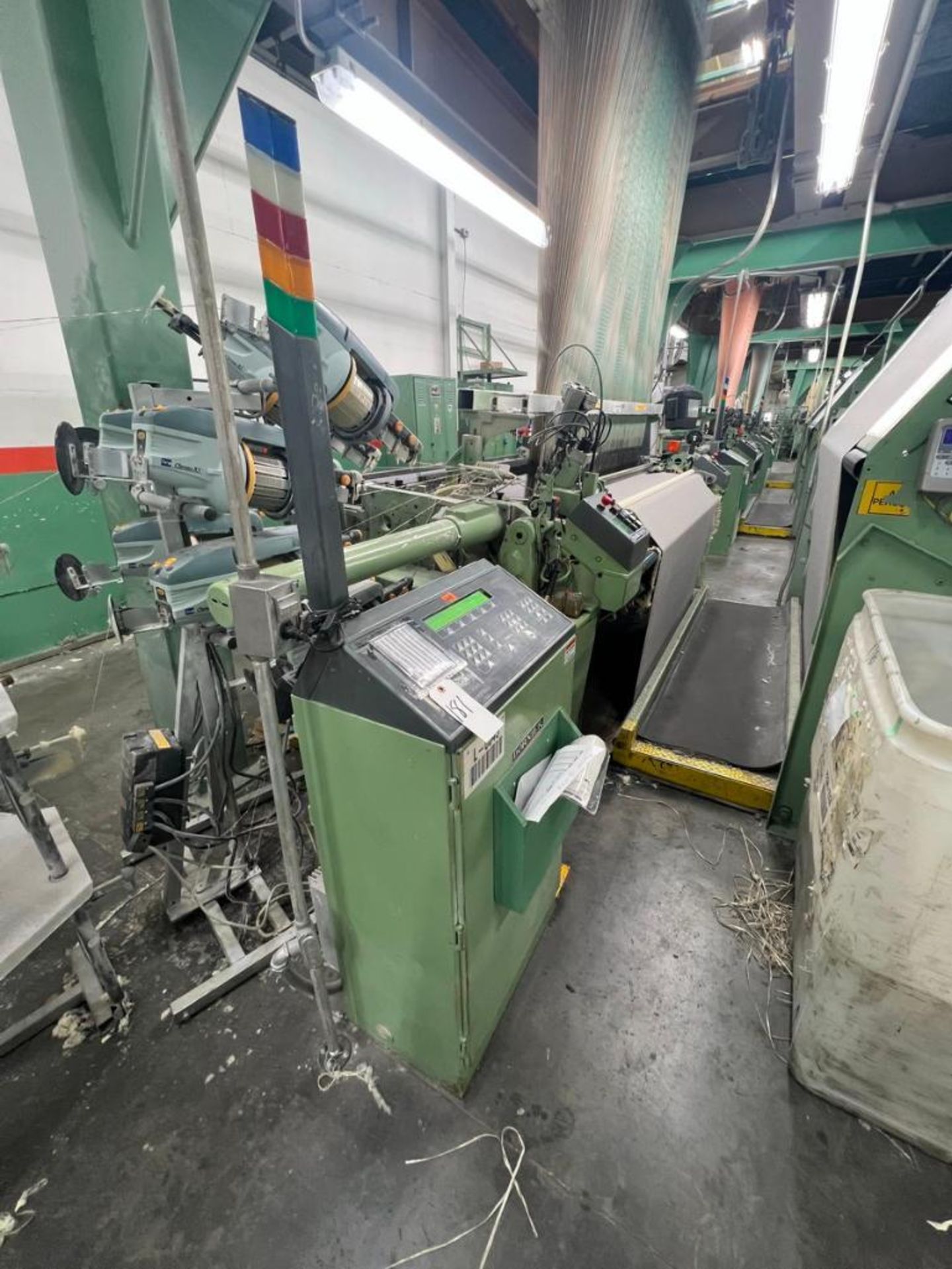 1999 Dornier 230cm Jacquard Rapier Loom, Model HTVS 8/J, S/N 41051, Equipped with 6 ECS, 4 feeders a - Image 8 of 17