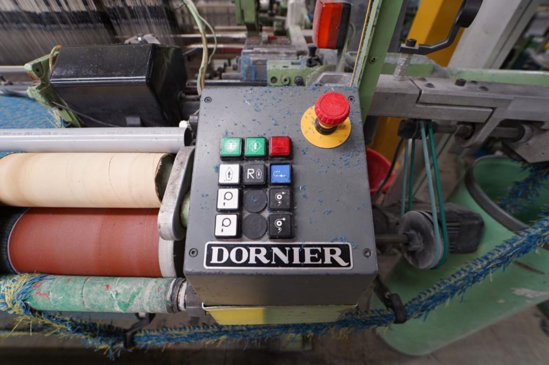 1998 Dornier 200 cm Jacquard Rapier Loom, Model HTVS 8/S, S/N 40736 - Equiped with 6 ECS, Located At - Image 7 of 11