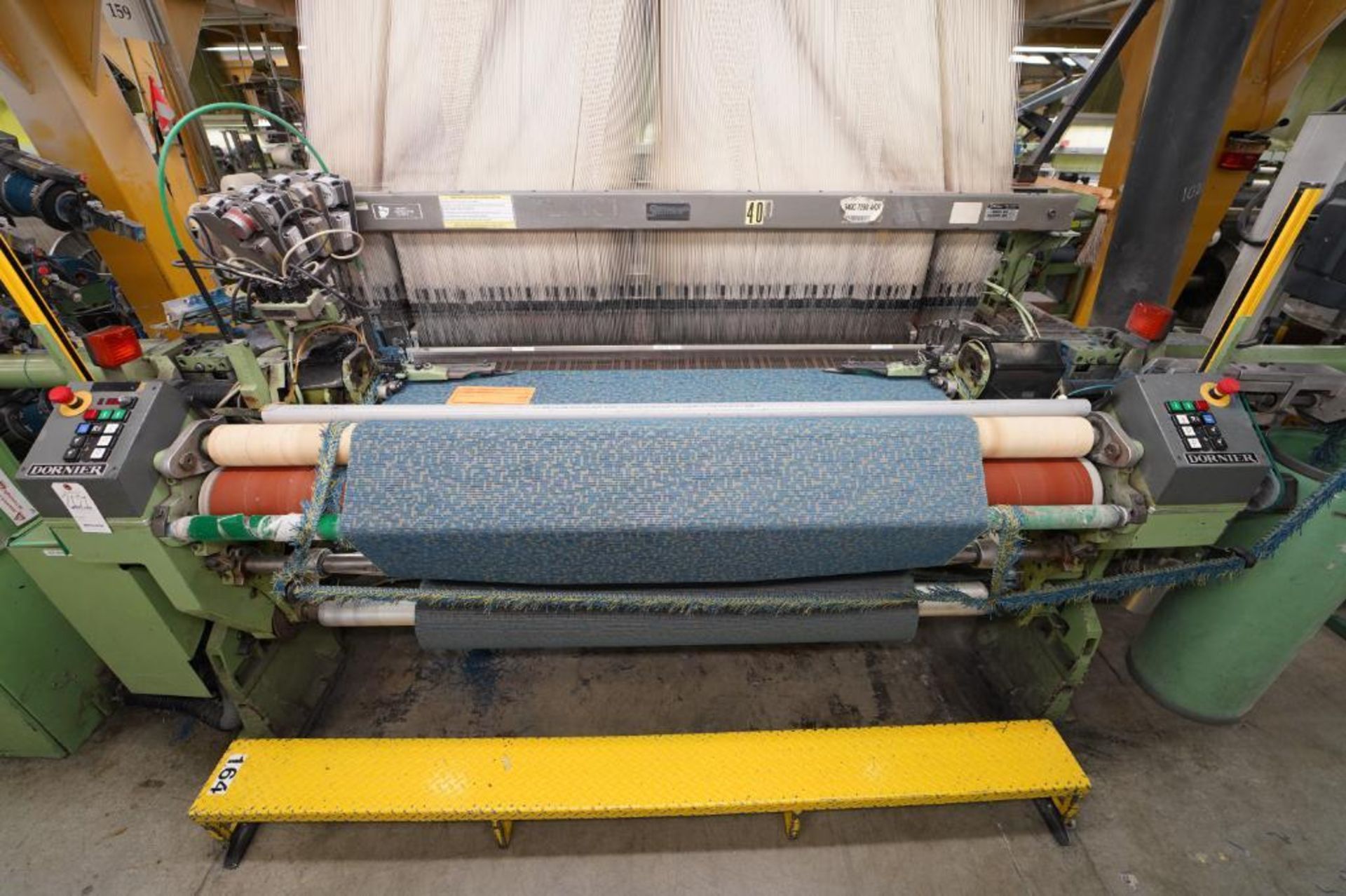 1998 Dornier 200 cm Jacquard Rapier Loom, Model HTVS 8/S, S/N 40736 - Equiped with 6 ECS, Located At