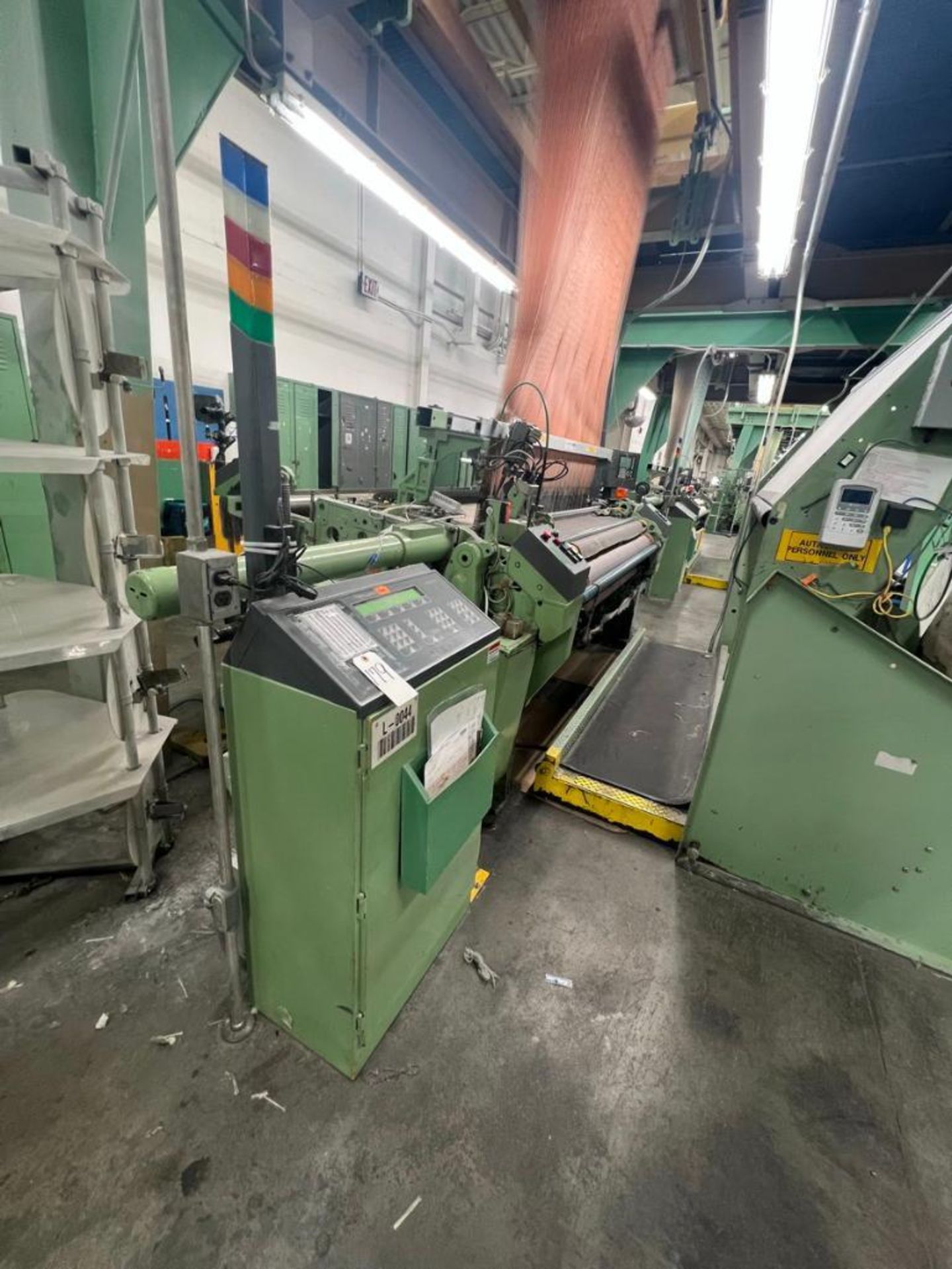 1997 Dornier 210 cm Jacquard Rapier Loom, Model HTVS 8/J, S/N 38258 - Equipped with 6 ECS, 4 Feeders - Image 8 of 16