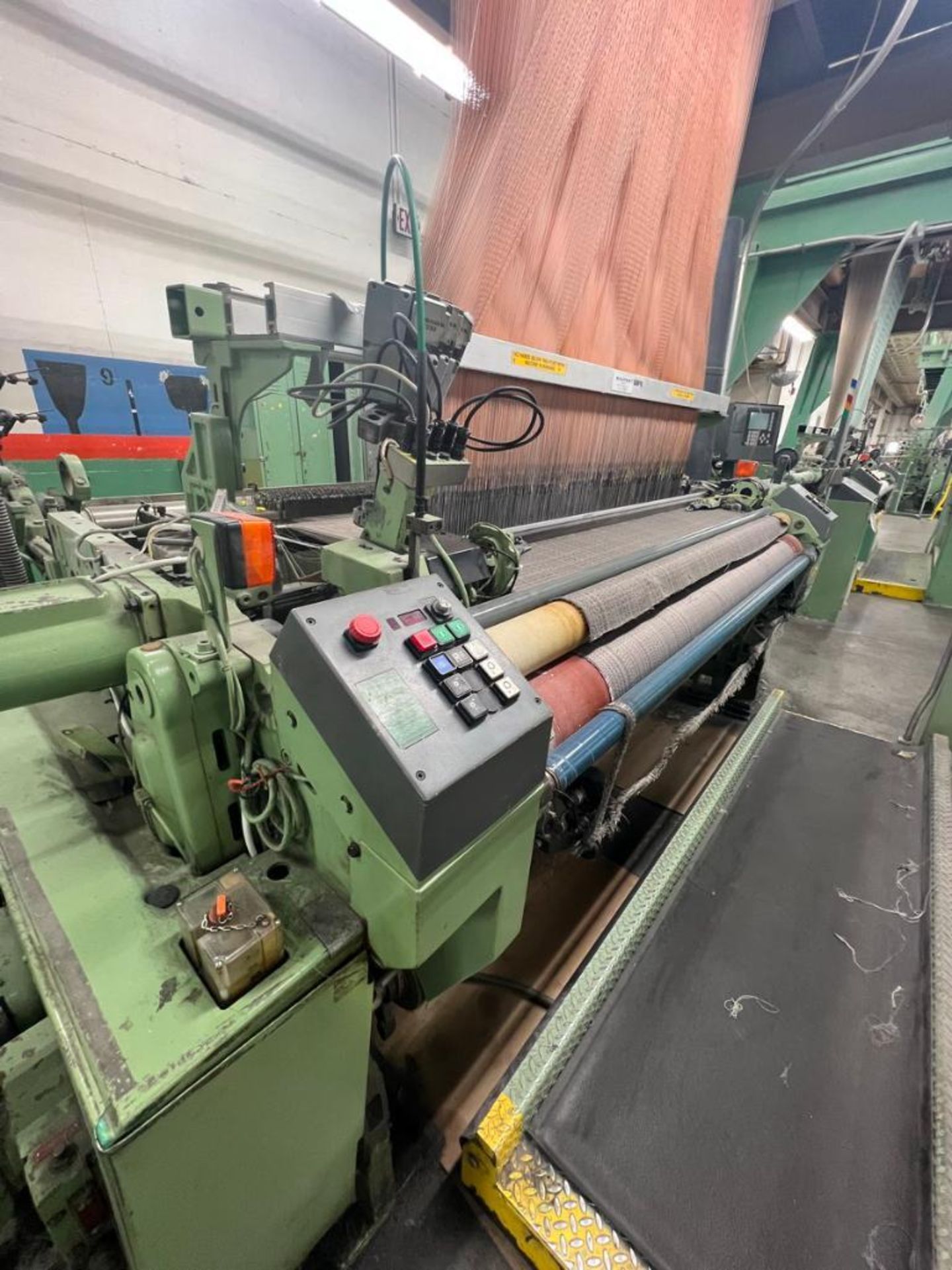 1997 Dornier 210 cm Jacquard Rapier Loom, Model HTVS 8/J, S/N 38258 - Equipped with 6 ECS, 4 Feeders - Image 9 of 16