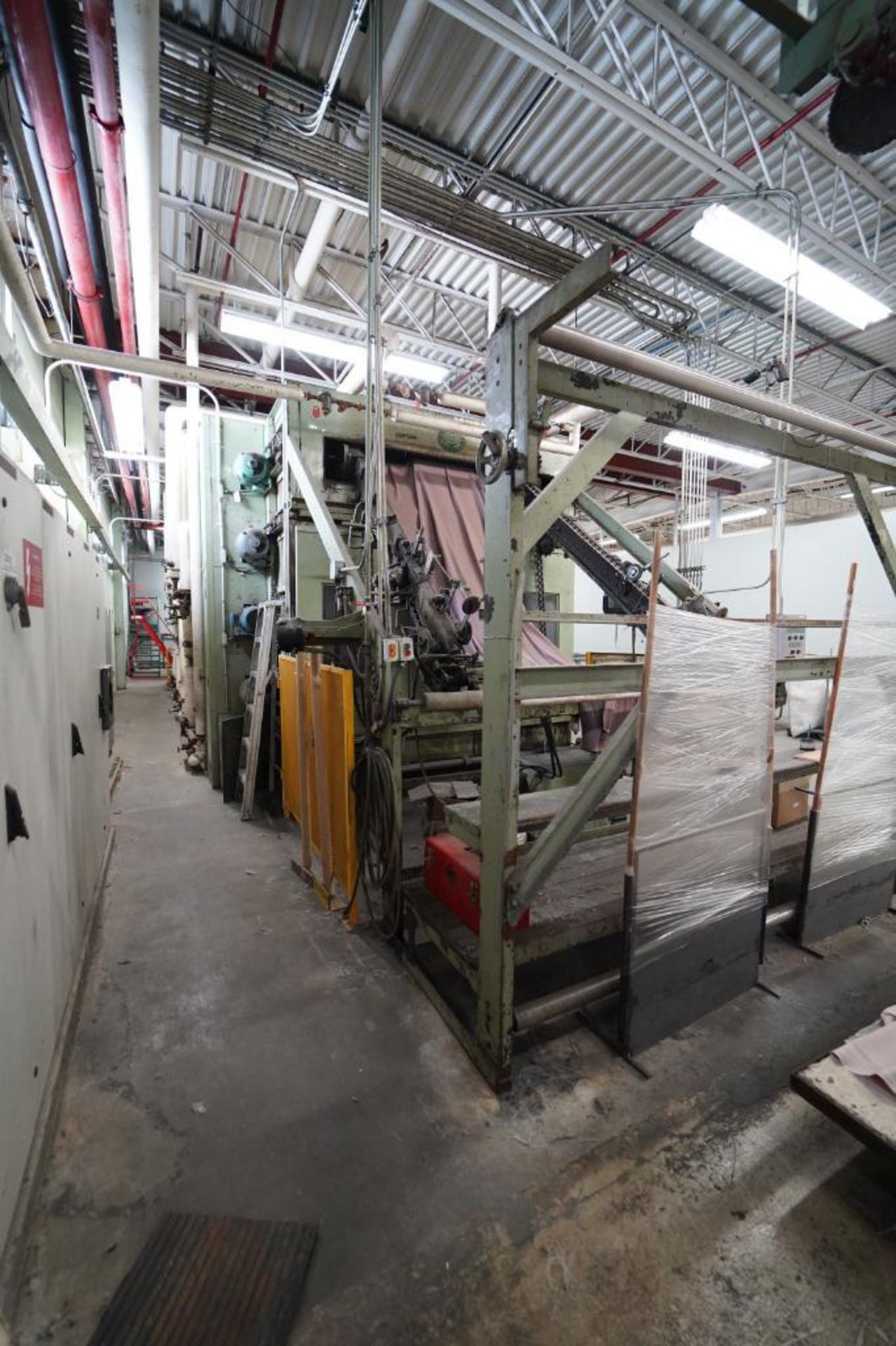 JAMES HUNTER FABRIC CARBONIZER LINE, 1.8-METERS WIDE, Located At 250 Route de la Station, Saint-Vict - Image 12 of 23