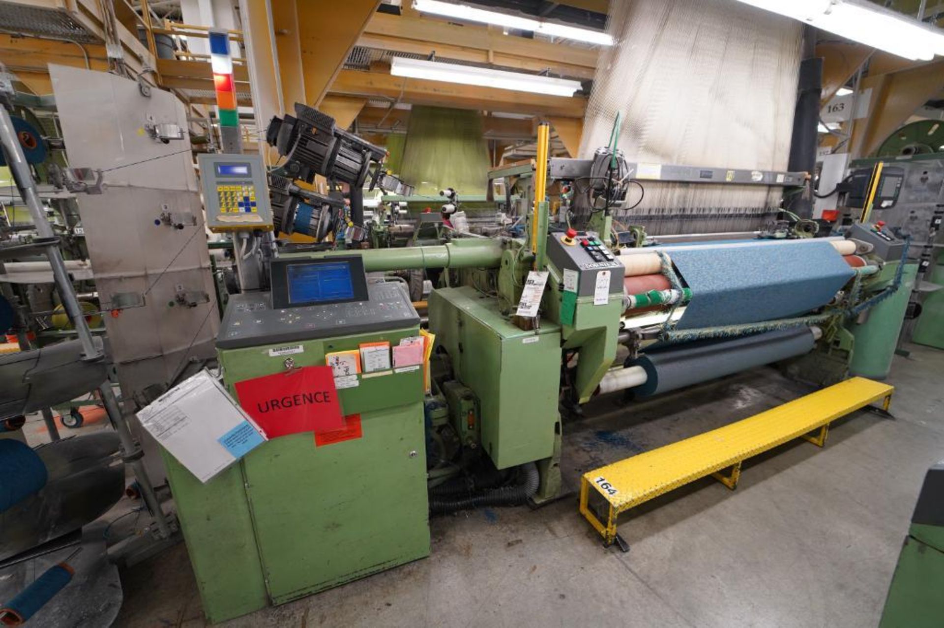 1998 Dornier 200 cm Jacquard Rapier Loom, Model HTVS 8/S, S/N 40736 - Equiped with 6 ECS, Located At - Image 2 of 11